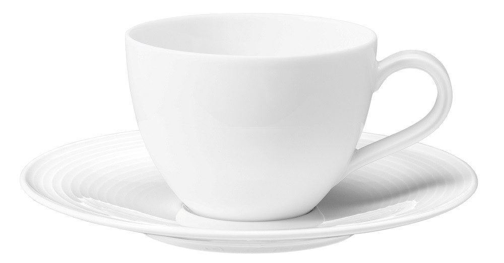 Seltmann Weiden Becher Seltmann Weiden Beat weiß Kaffeeobertasse 0,26l, Porzellan