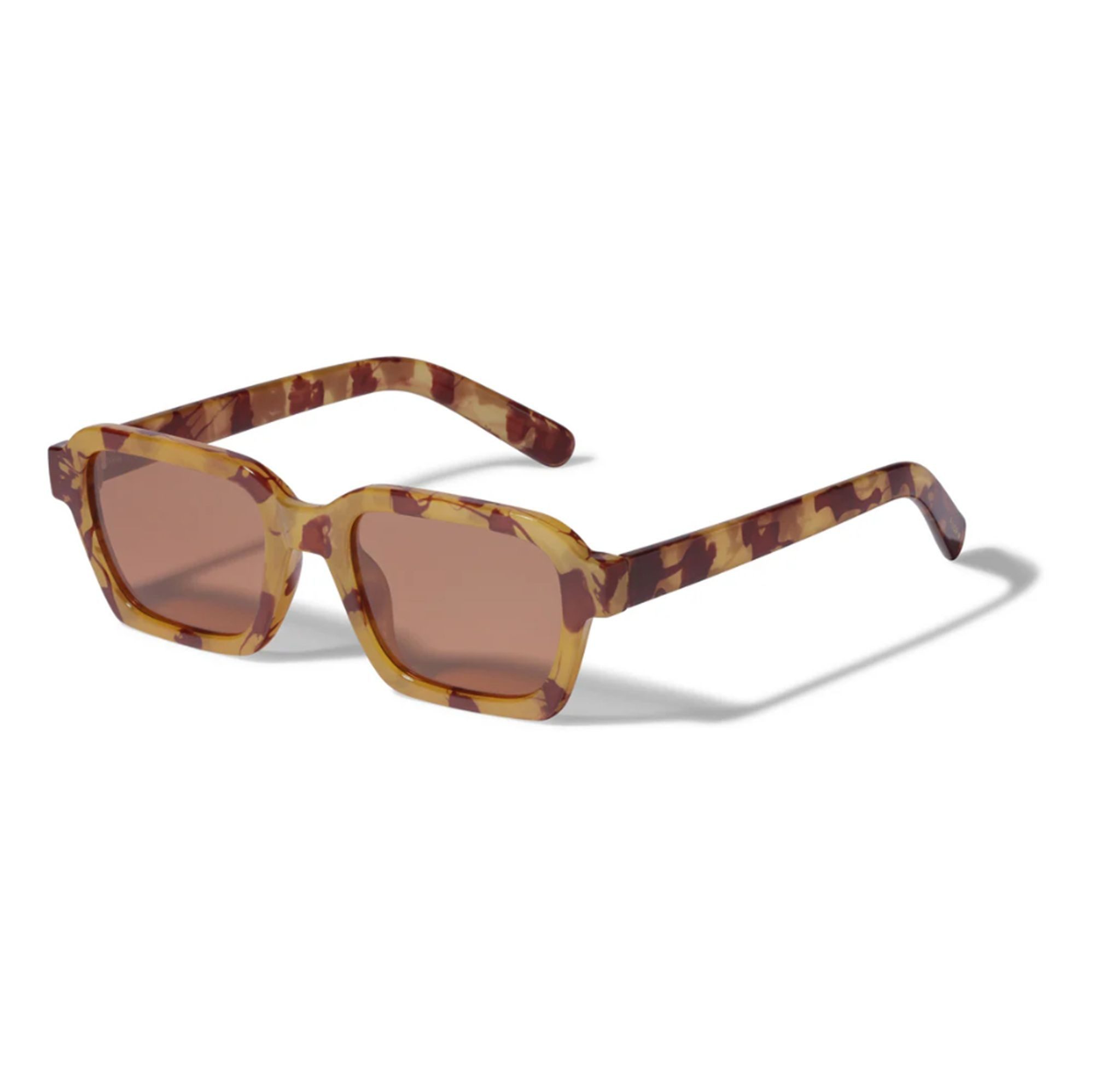 Pilgrim Sonnenbrille ANNALISE – eckig, polarisiert, UV400, Schildpatt braun. € 49,95
