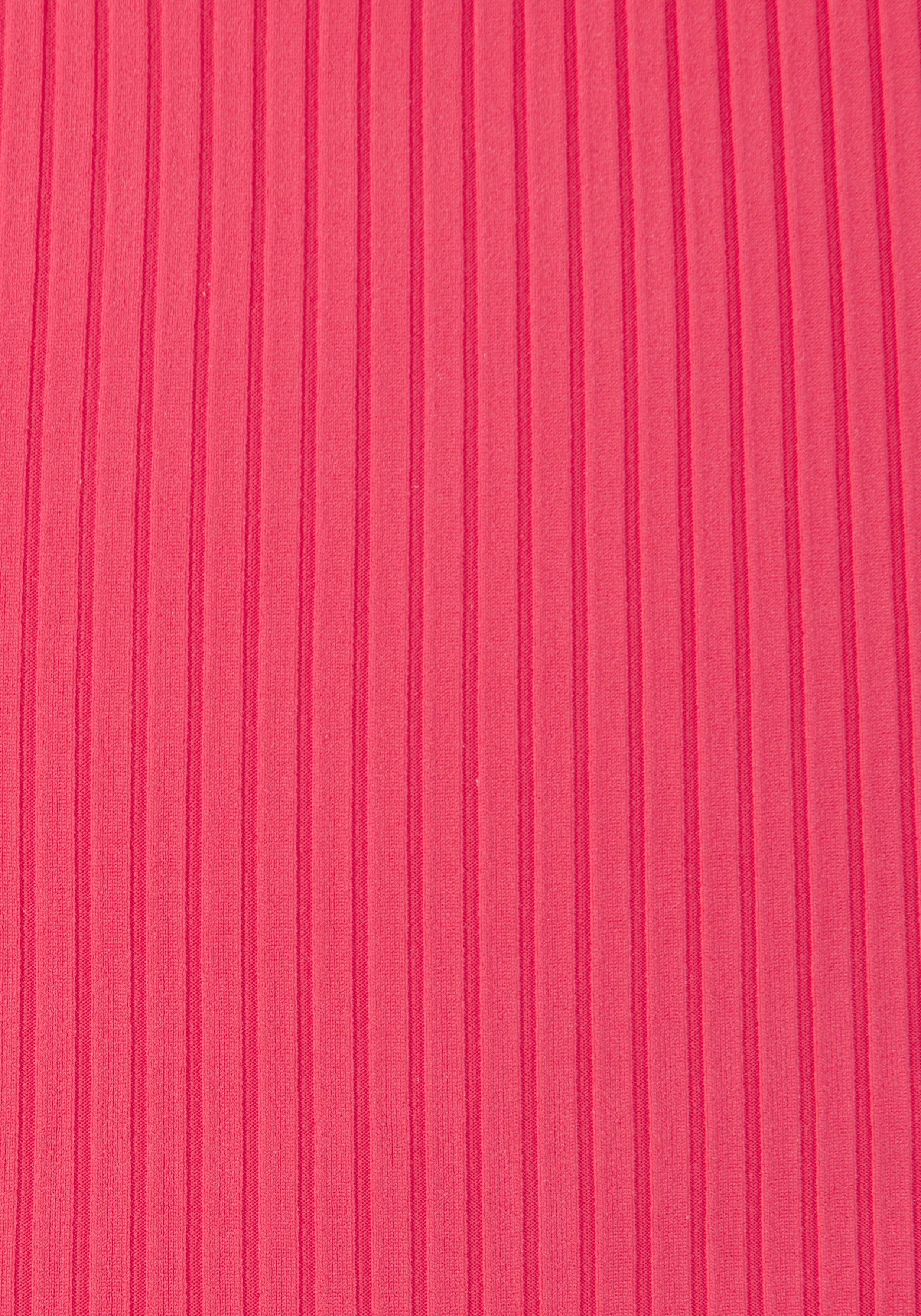 Elbsand Bustier-Bikini aus trendiger Rippware