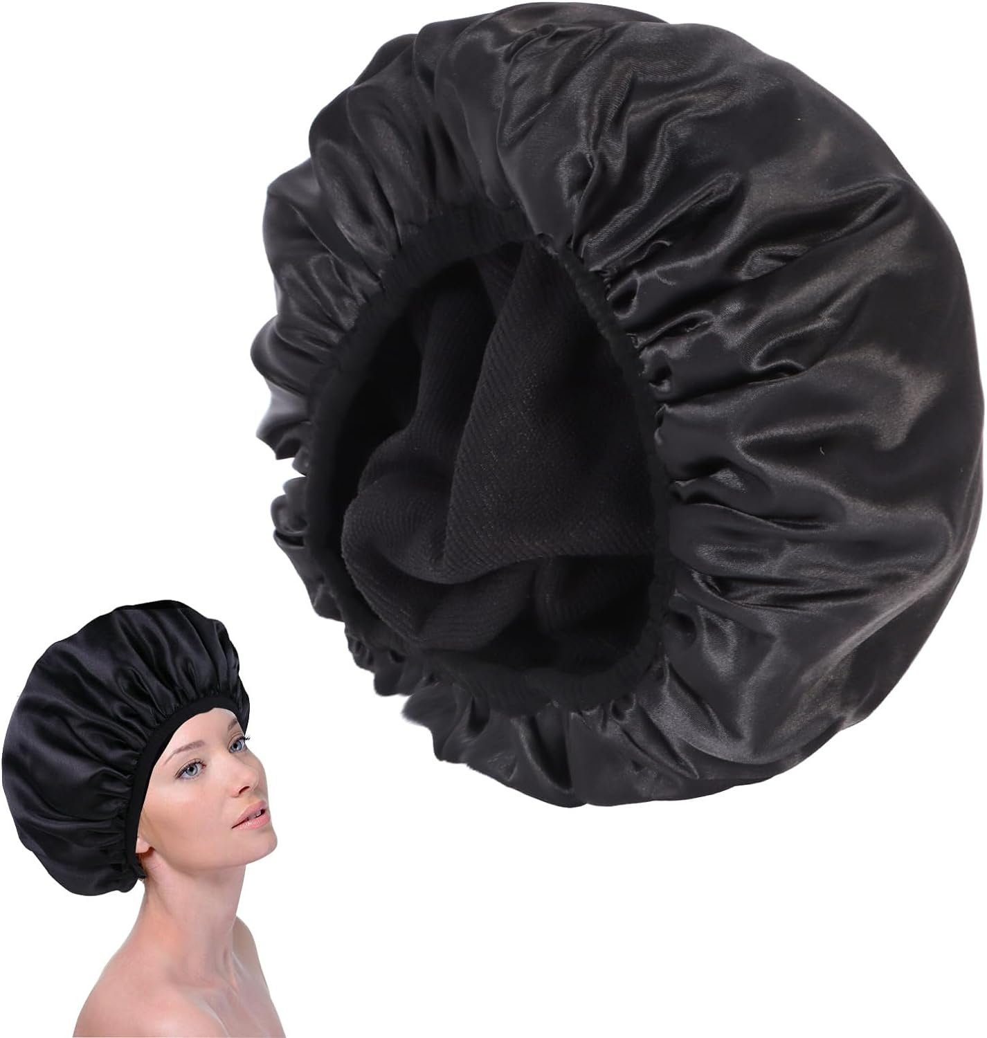 Coonoor Duschhaube Wiederverwendbare,Wasserdichte,Elastische, Haarhaube, Sc günstig online kaufen