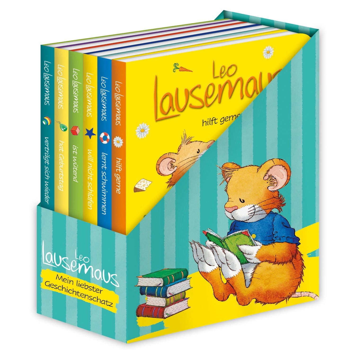 Leo Lausemaus - Mein liebster Geschichtenschatz (Jubiläums-Schuber) / diverse