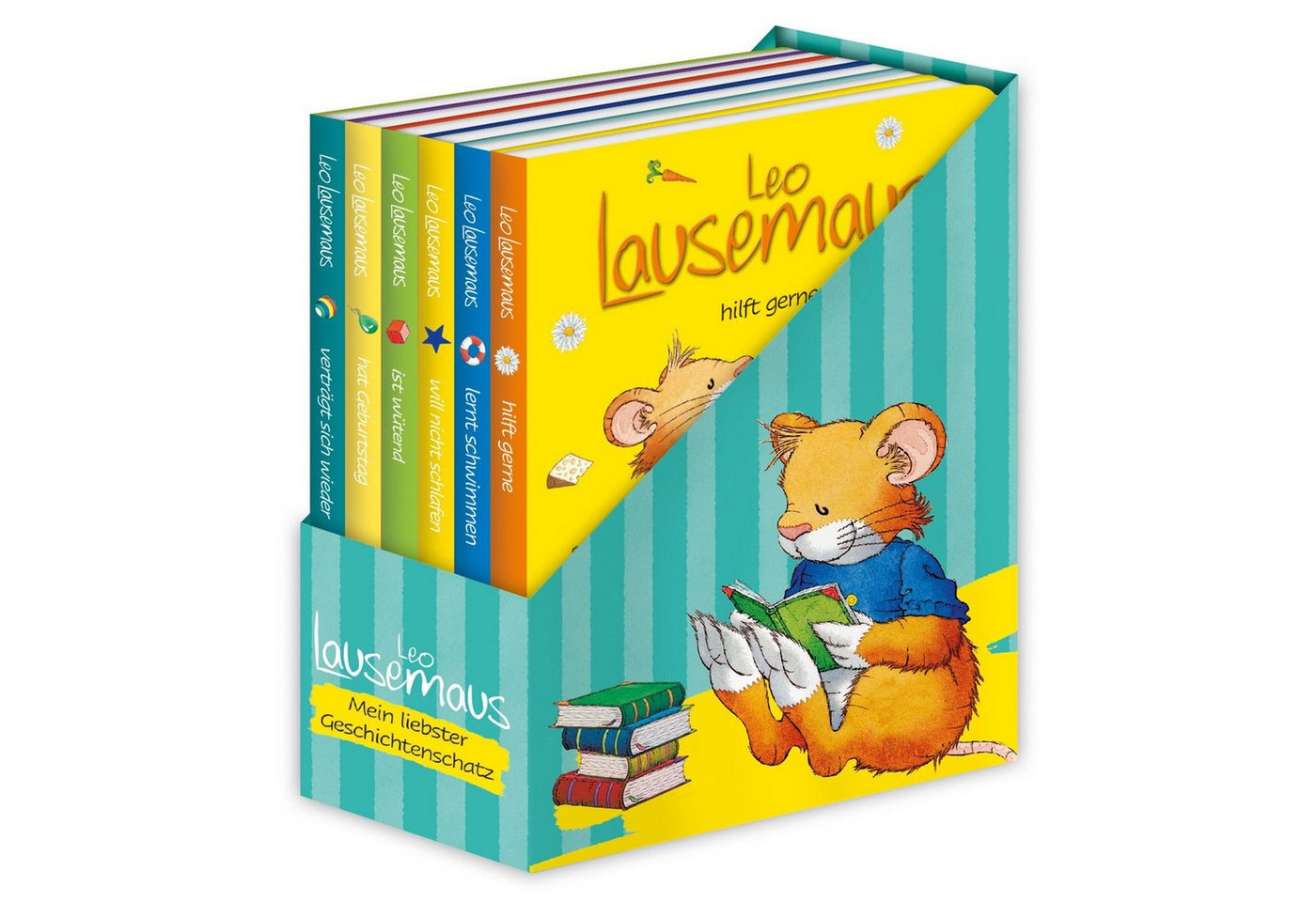 Leo Lausemaus - Mein liebster Geschichtenschatz (Jubiläums-Schuber) / diverse