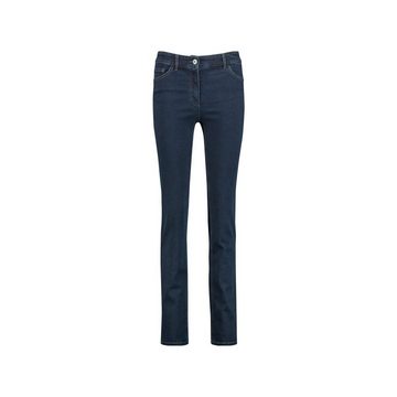 GERRY WEBER Straight-Jeans schwarz normal (1-tlg)