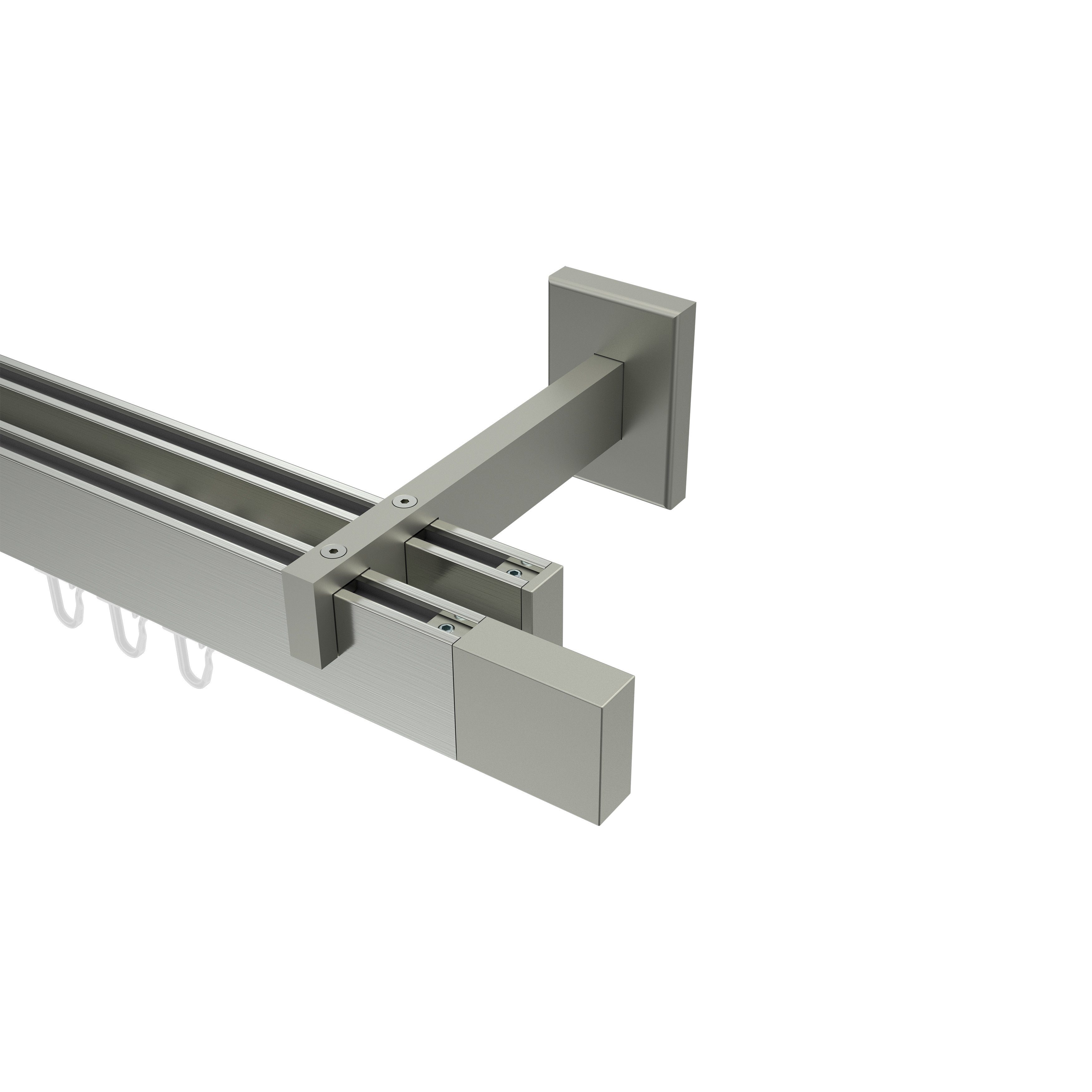 INTERDECO Gardinenstange Smartline Lox, 2-läufig, 14x35 günstig online kaufen