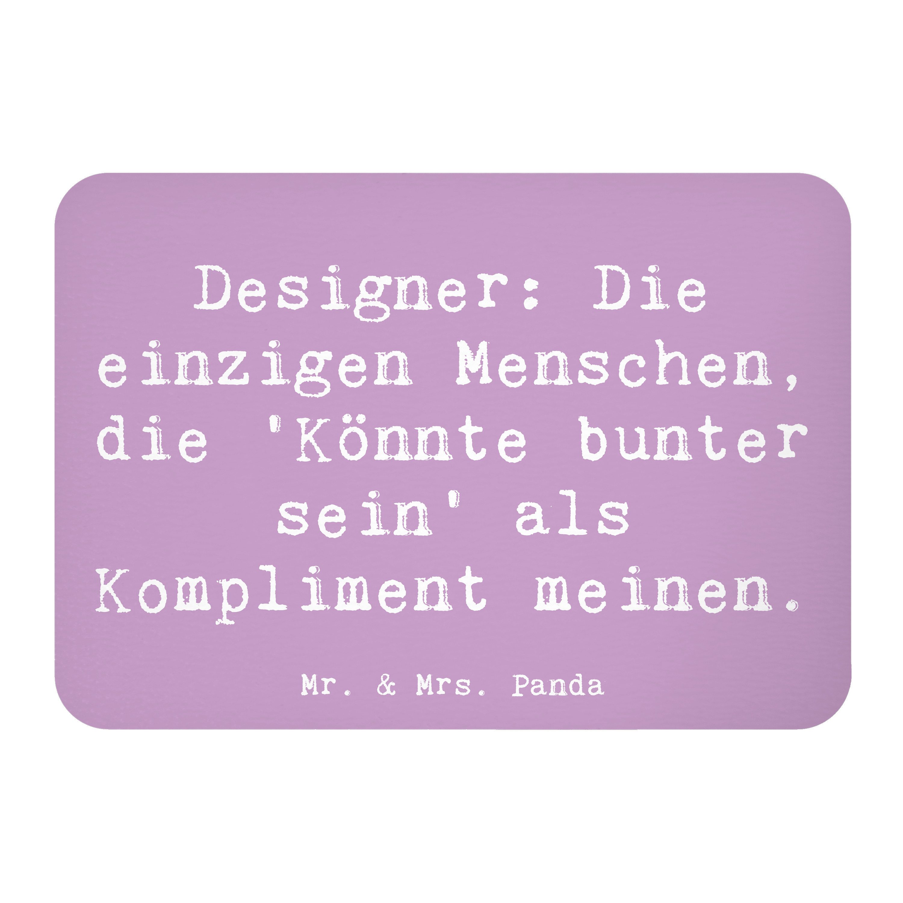 Magnet Spruch Designer Kompliment - Lavendeltraum - Geschenk, Farben, Kühlsc