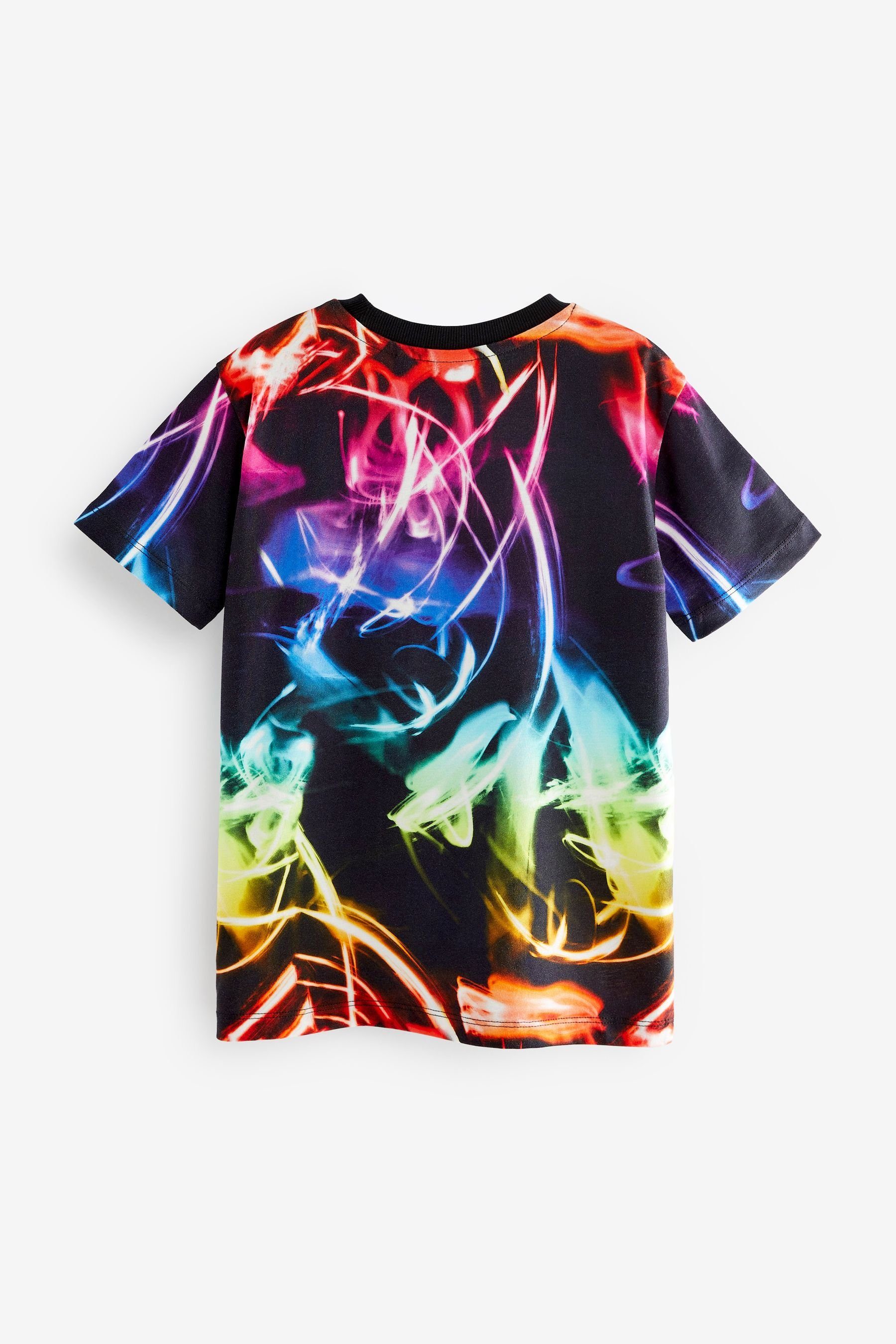T-Shirt (1-tlg) Rainbow Langarmshirt Lizenziertes Next NASA