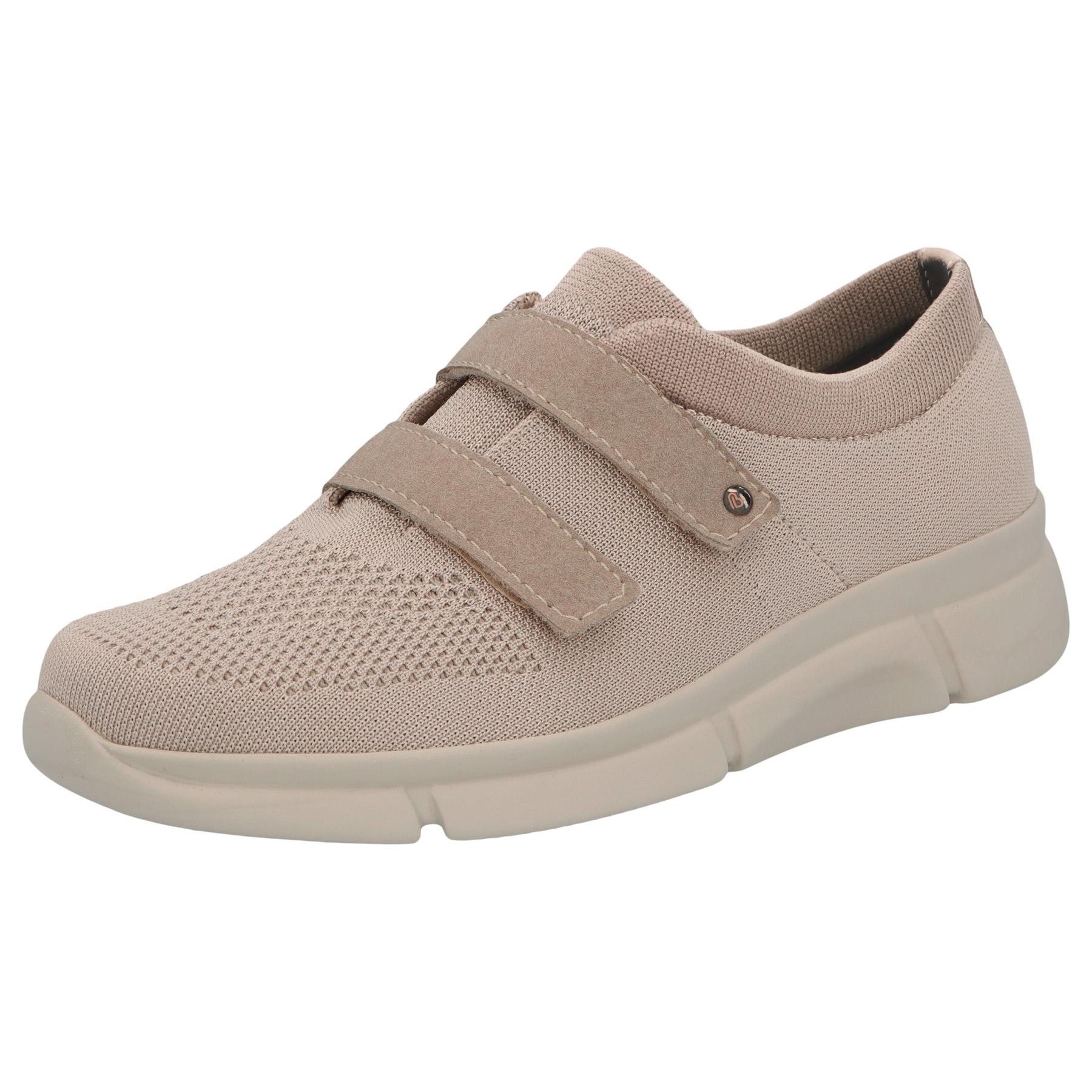 Berkemann weiblich ComfortKnit Alinda Sneaker Text Klettschuh