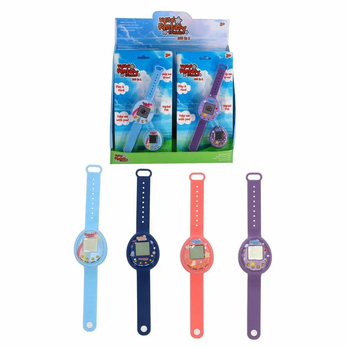 Otto Simon Spiel Virtuelles Haustier Fantasy Friends – 1 aus 4 Designs zufällig