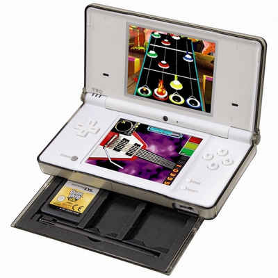 Hama Konsolen-Tasche Hard-Case Box Tasche Schutz-Hülle Schwarz, Aufbewahrung passend für Nintendo DSi Konsole
