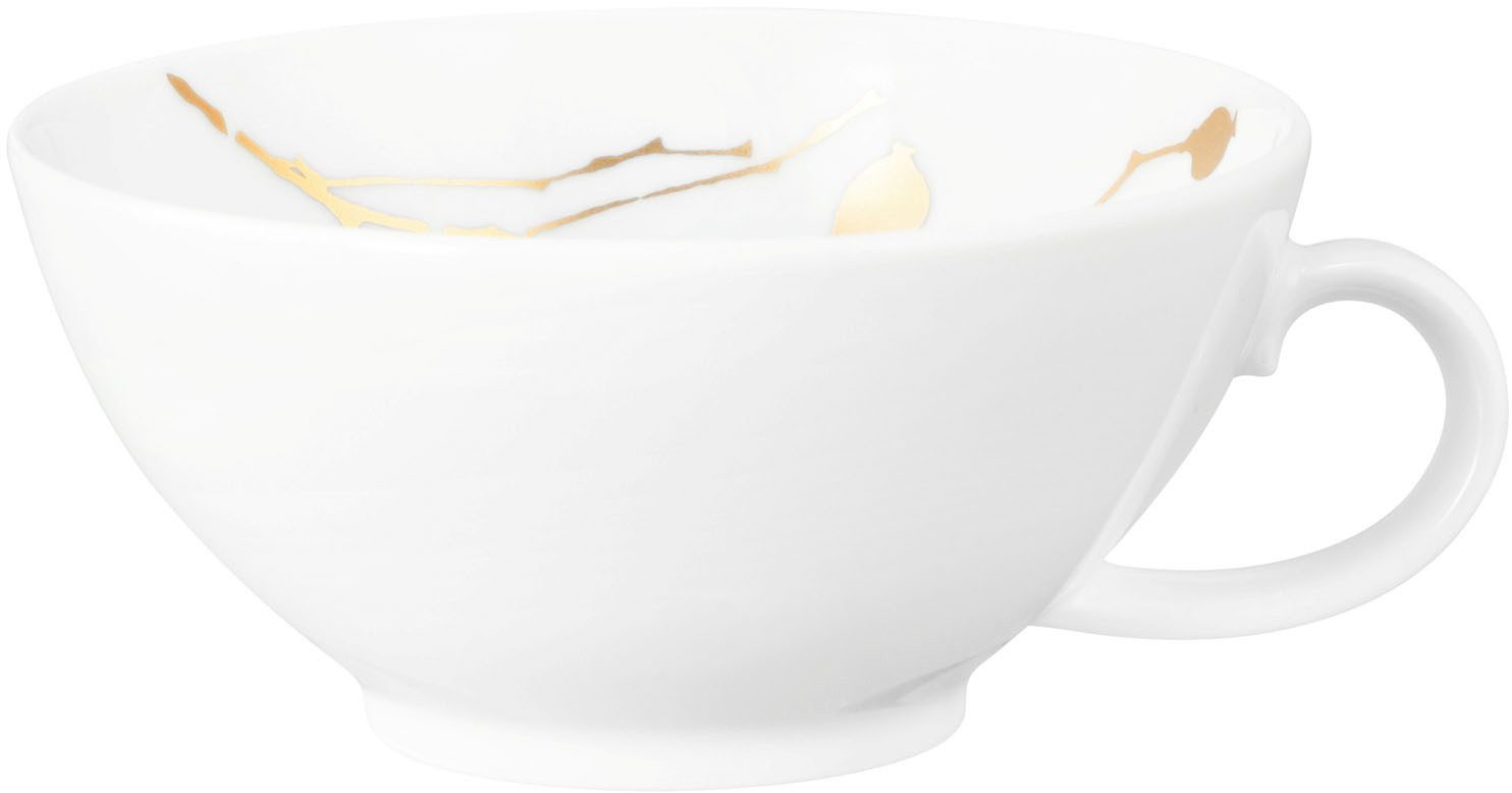 Seltmann Weiden Tasse Liberty - Golden Rose Hip, 1-tlg., Porzellan, Teeobertasse klein 0,14 l
