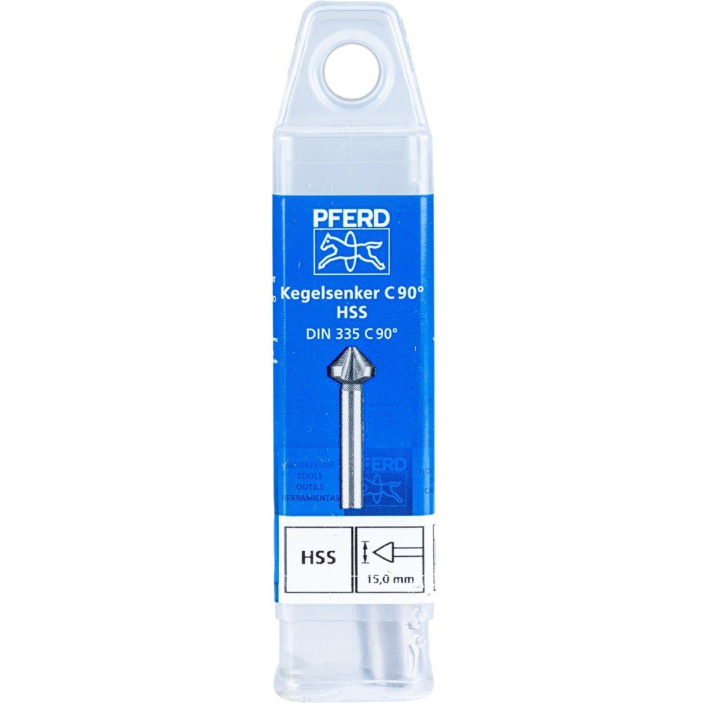 Thumbnail - Pferd Senkbohrer PFERD TOOLS KES HSS DIN 335 C90° 15,0 25202112 Kegelsenker 15 mm HSS