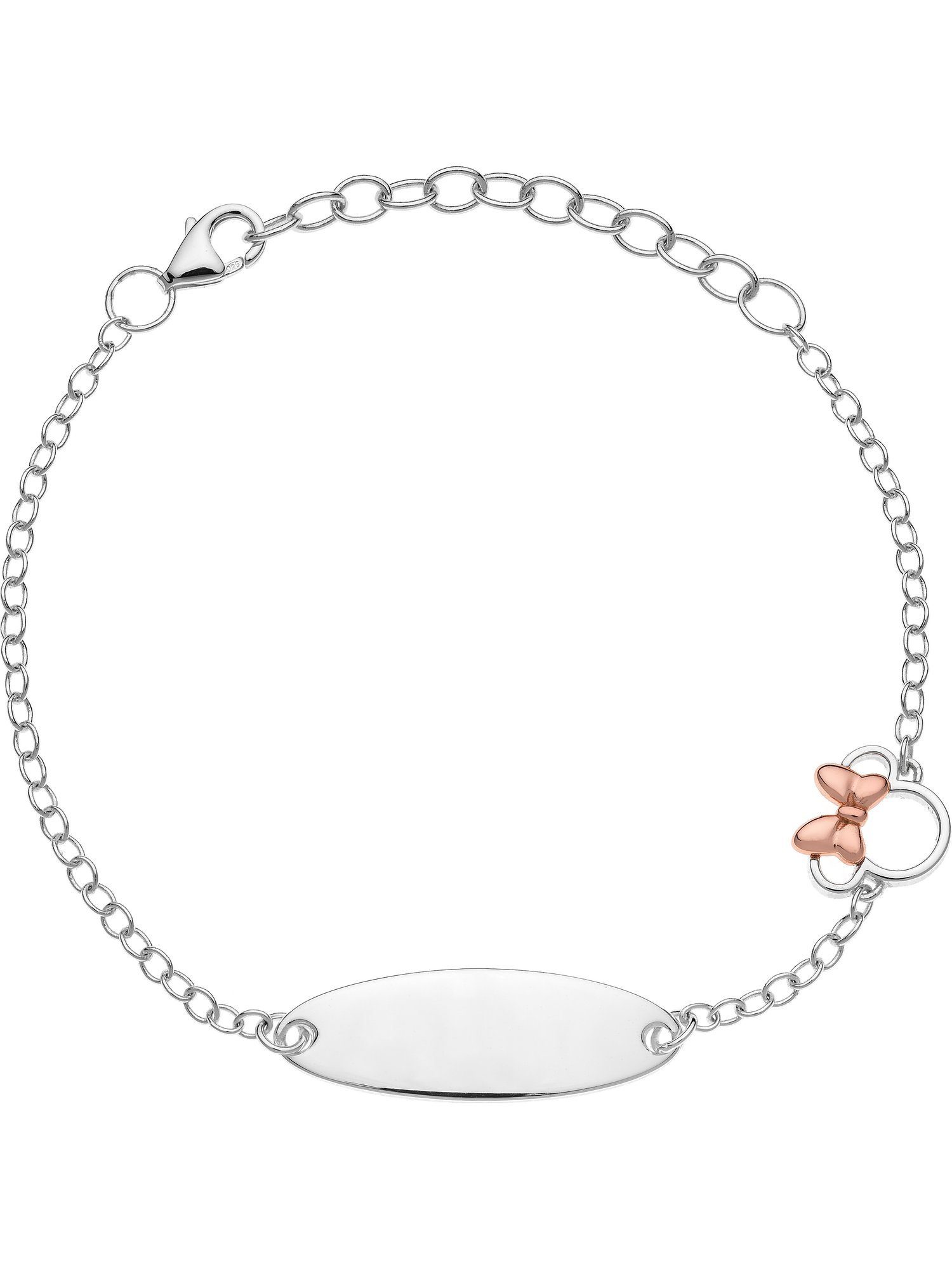 DISNEY Jewelry Silberarmband Disney Silber, Modern 925er Mädchen-Armband