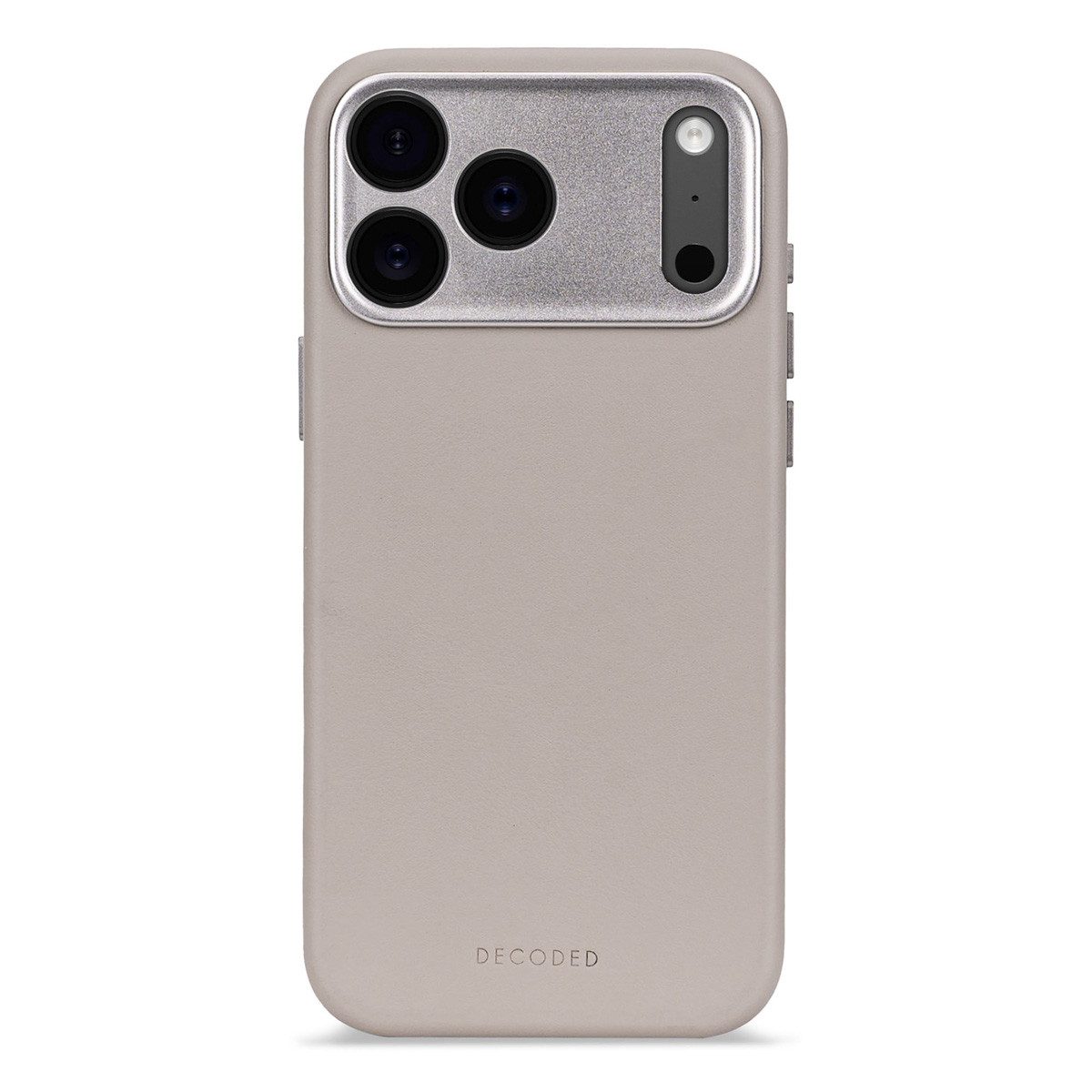 DECODED Backcover Decoded Leather Backcover MagSafe Apple iPhone 17 Pro - Solid Clay
