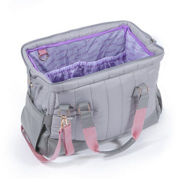 MILK&MOO Wickeltasche Milk&Moo Wickeltasche Auslaufsicher Baby Reisetasche Antrasit (1-tlg)