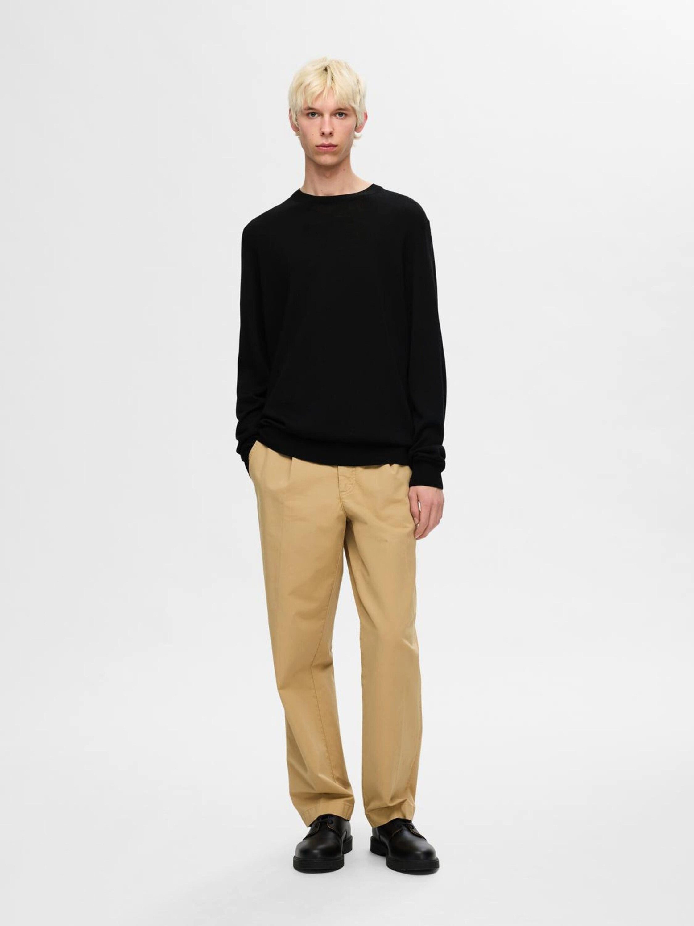 Selected Rundhalspullover SLHTRAY (1-tlg)