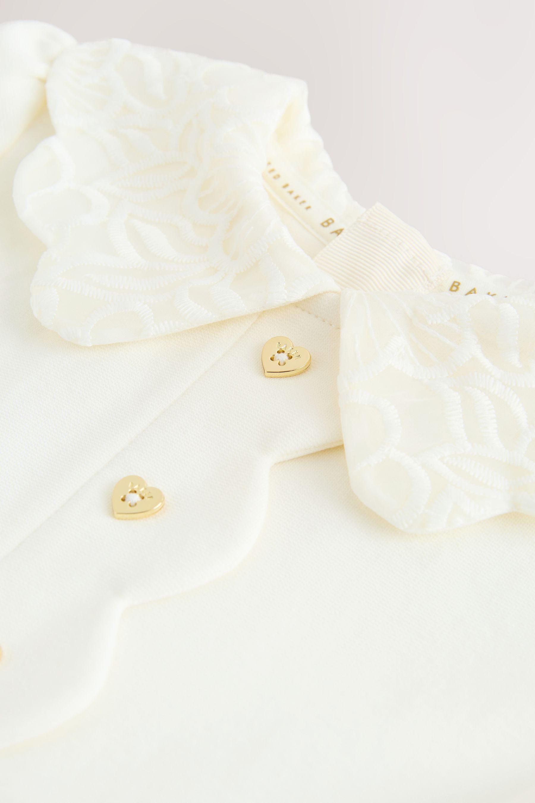 Baker by Ted Baker Spitzenkleid Baker by Ted Baker Ponte-Kleid mit Spitzenkragen (1-tlg)