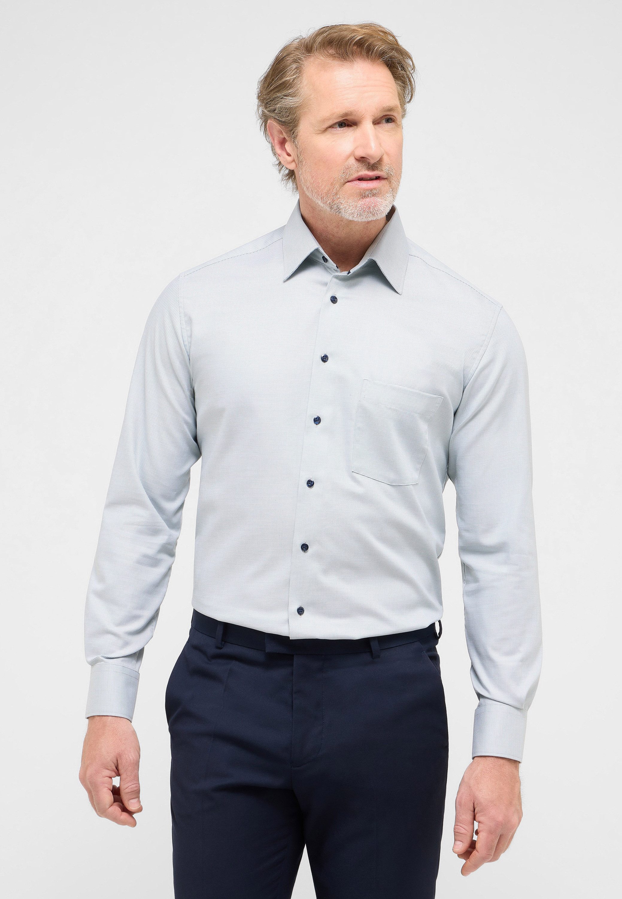 Eterna Langarmhemd MODERN FIT NON IRON günstig online kaufen