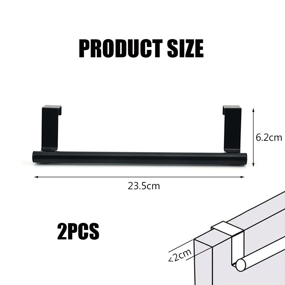 NUODWELL Handtuchhalter 2 Stück Türhandtuchhalter, Edelstahl Küche Handtuch günstig online kaufen