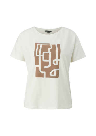 Comma T-Shirt »Comma T-Shirt Comma Damen weiß Erwachsene Damen N«