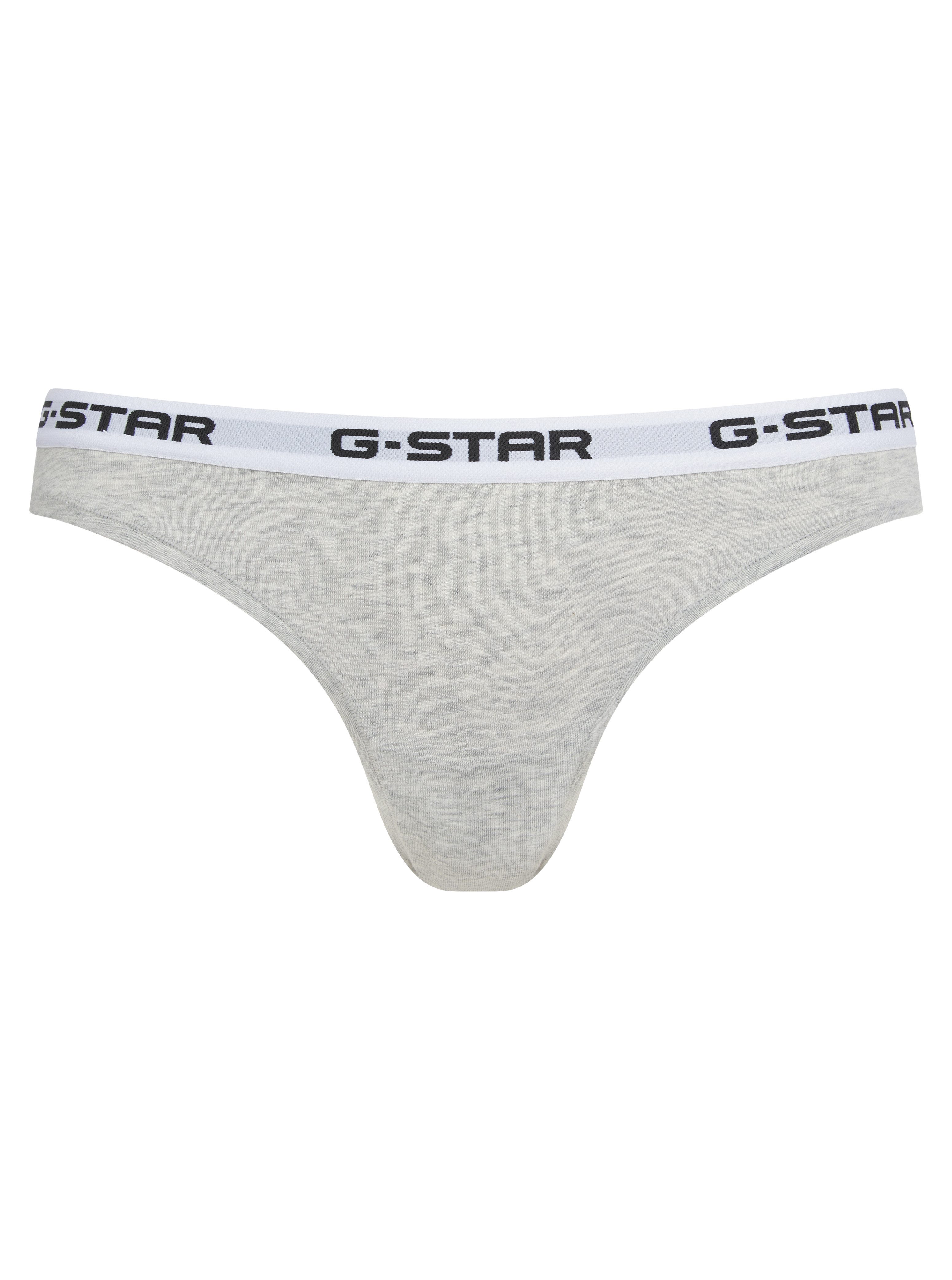 G-STAR Tanga OBSIDIAN, 2 PACK THONGS (Packung, 2-St) mit Logobund günstig online kaufen