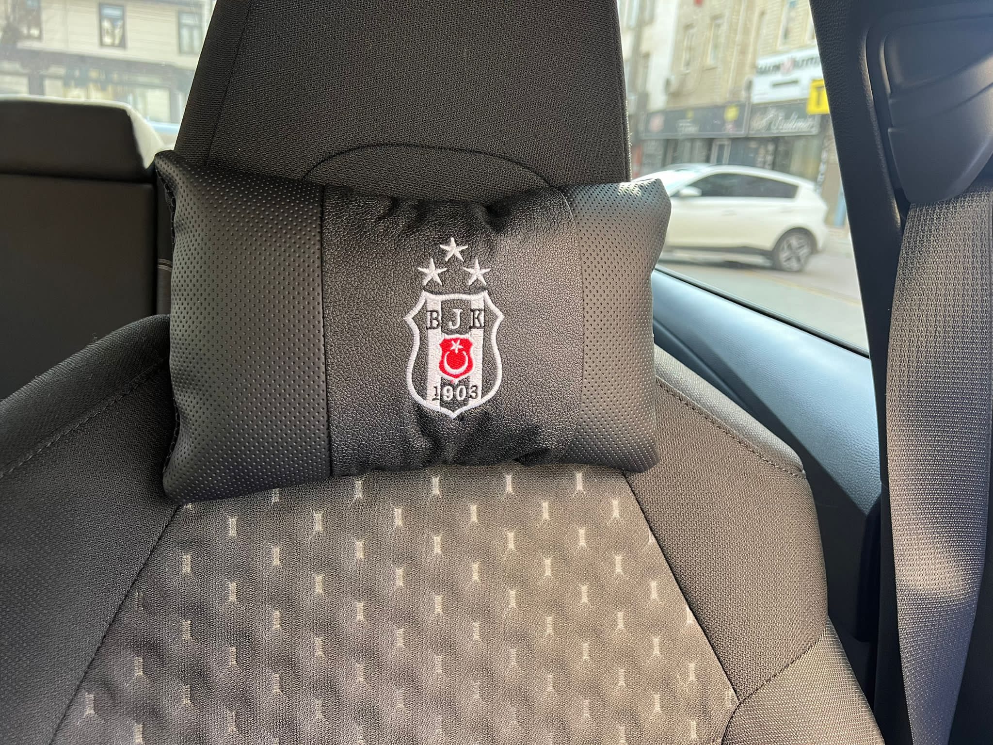 Stelby Nackenkissen Besiktas Auto Kopfstützen, Nackenstütze, Autositzkissen günstig online kaufen