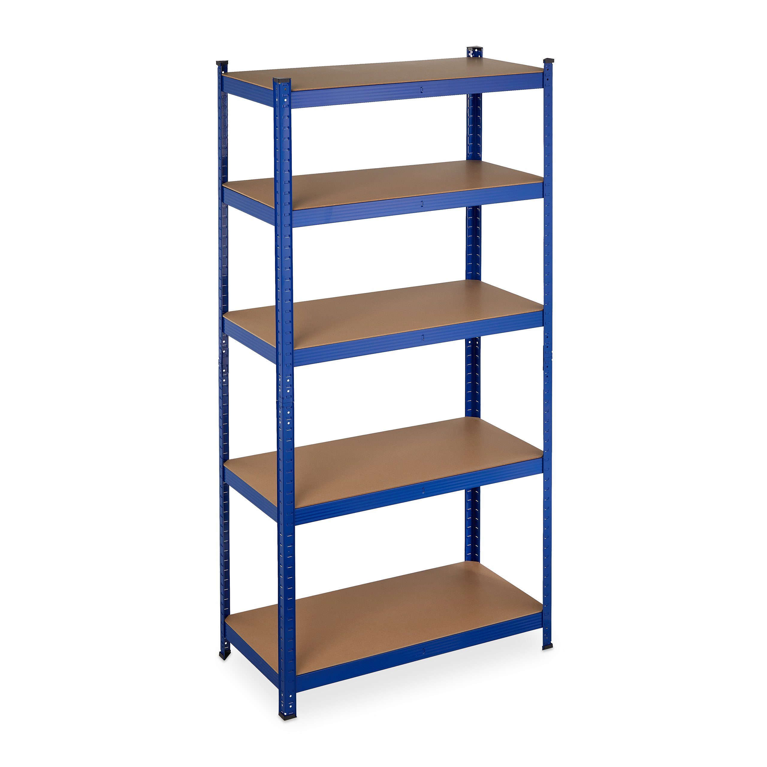 relaxdays Schwerlastregal 180x90x45 blau günstig online kaufen