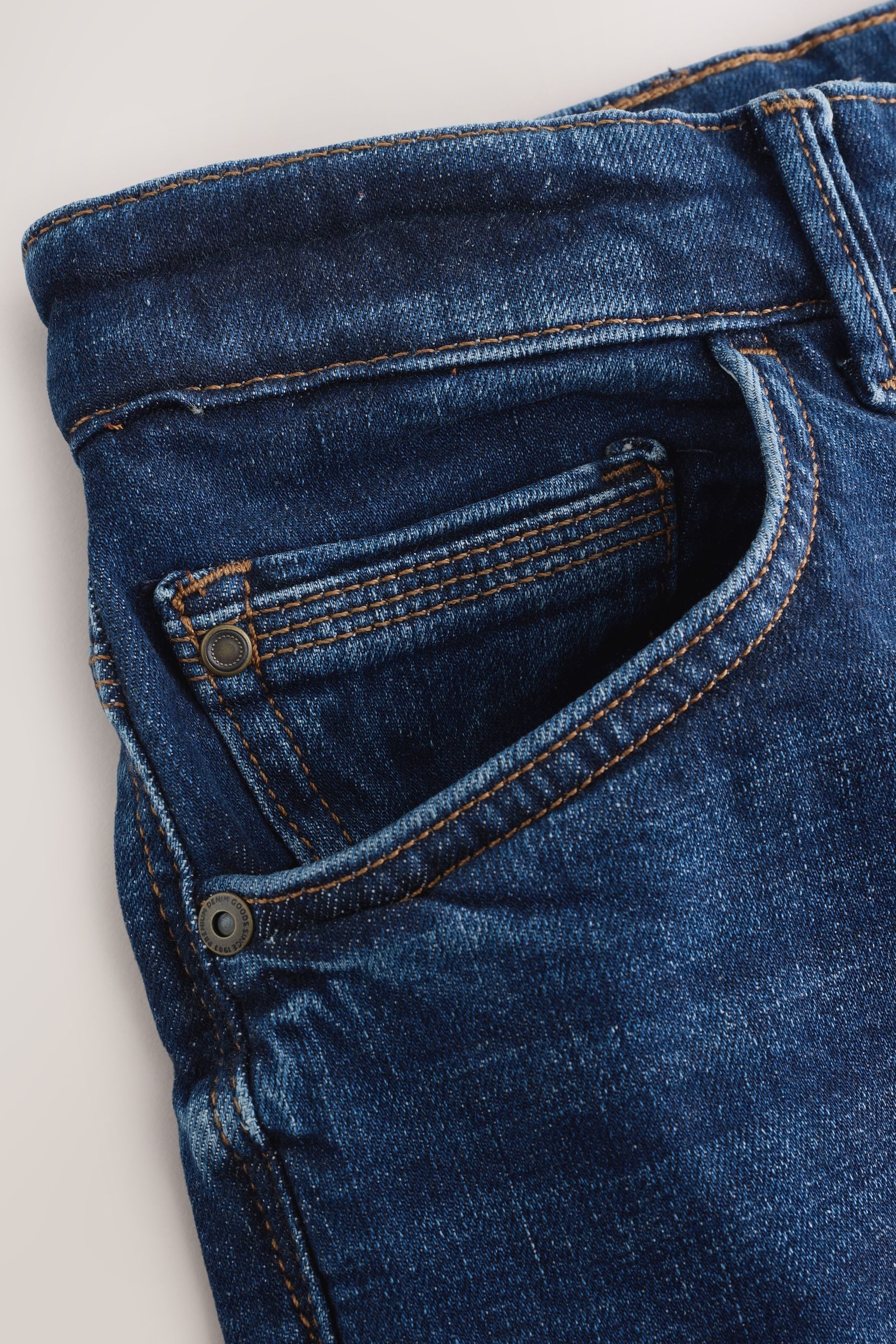Next Weite Jeans Authentische Baggy Fit Denim-Jeans mit Stretch (1-tlg)