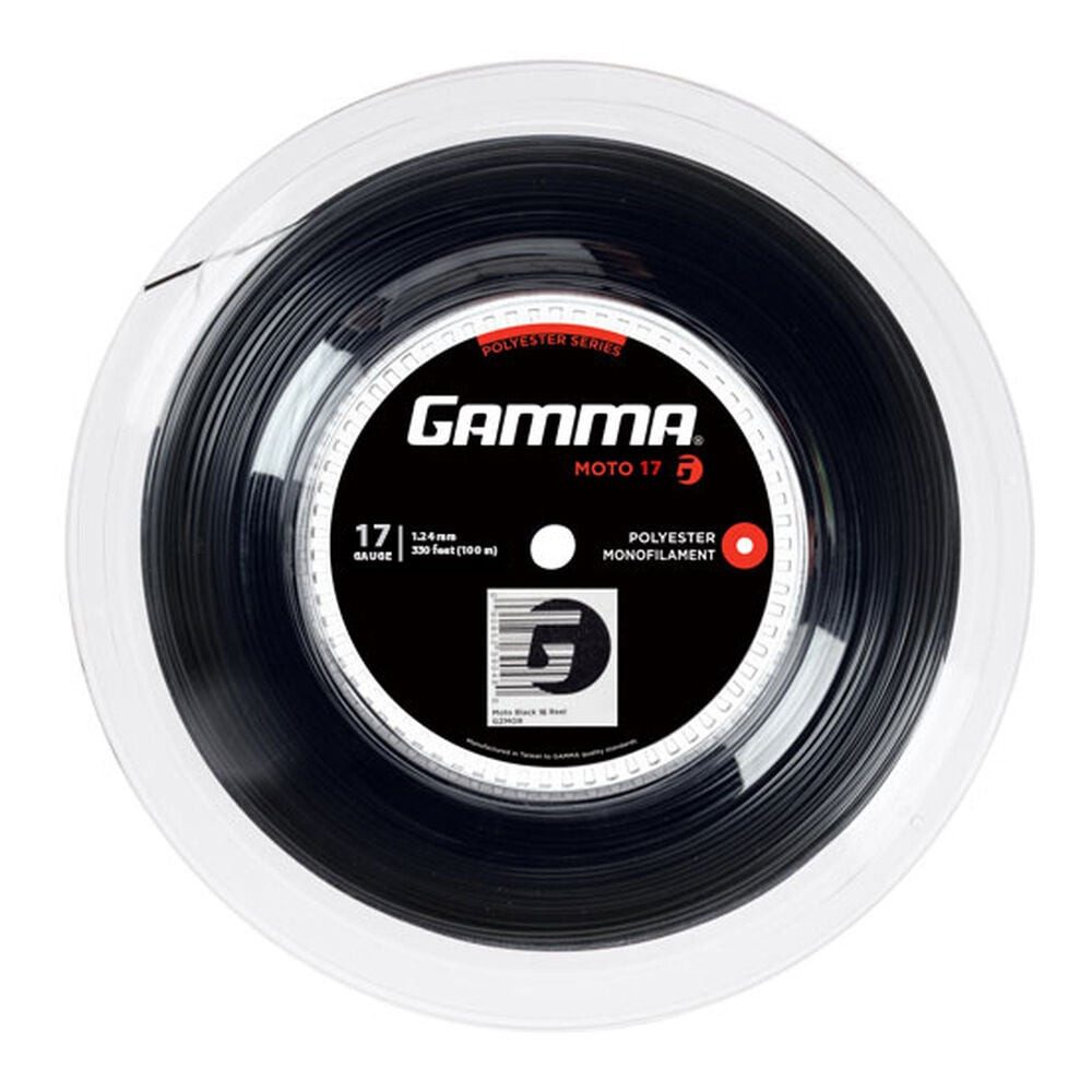 Tennissaite Moto 100m schwarz