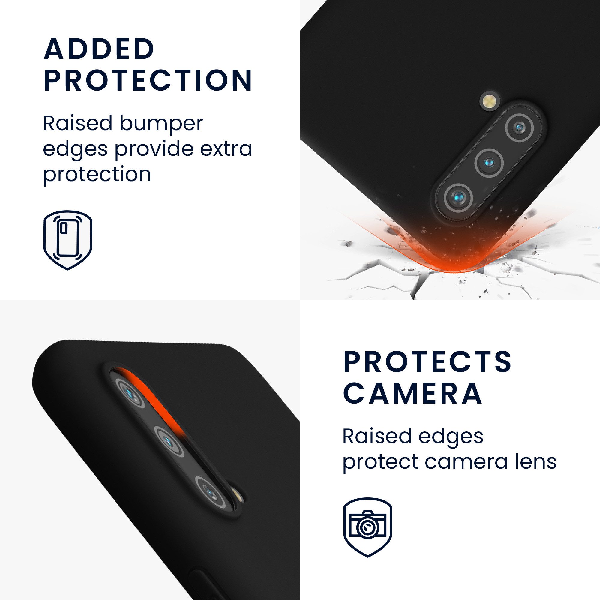 kwmobile Handyhülle Hülle für OnePlus Nord CE 5G, Hülle Silikon - Soft Handyhülle - Handy Case Cover