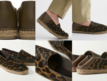 Tom Ford TOM FORD Barnes Leopard Pr Calf Hair Espadrilles Schuhe Slides Slipper Sneaker