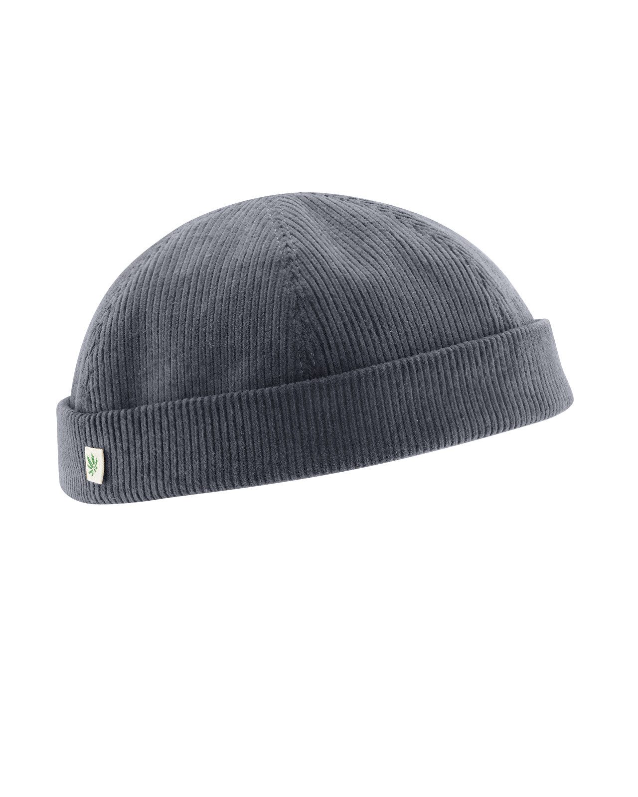 Schiebermütze Docker Cap aus weichem Cord Hanf/Biobaumwolle