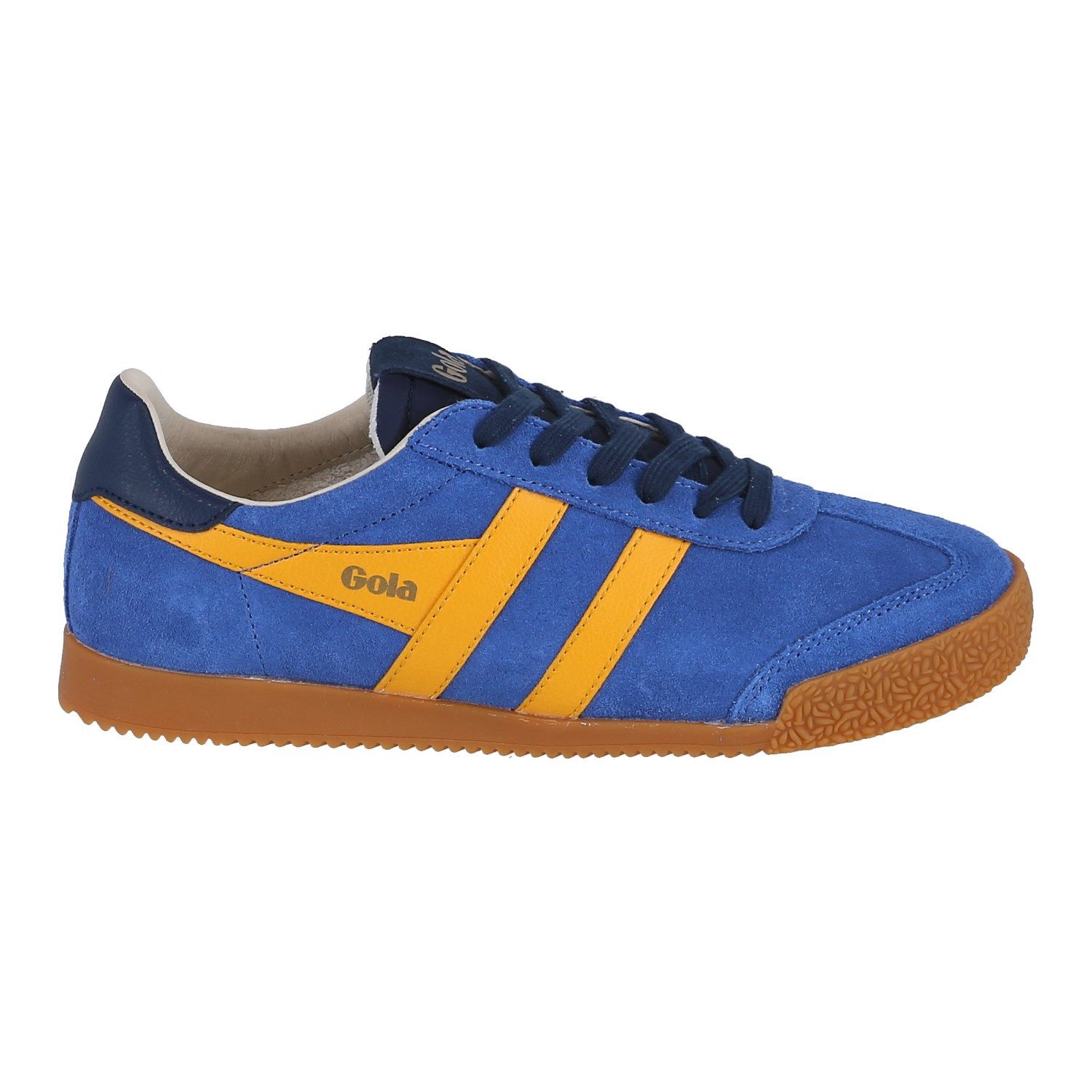 Gola Elan 2025 saphirblau/sonnengelb/navyblau Damen Sneaker