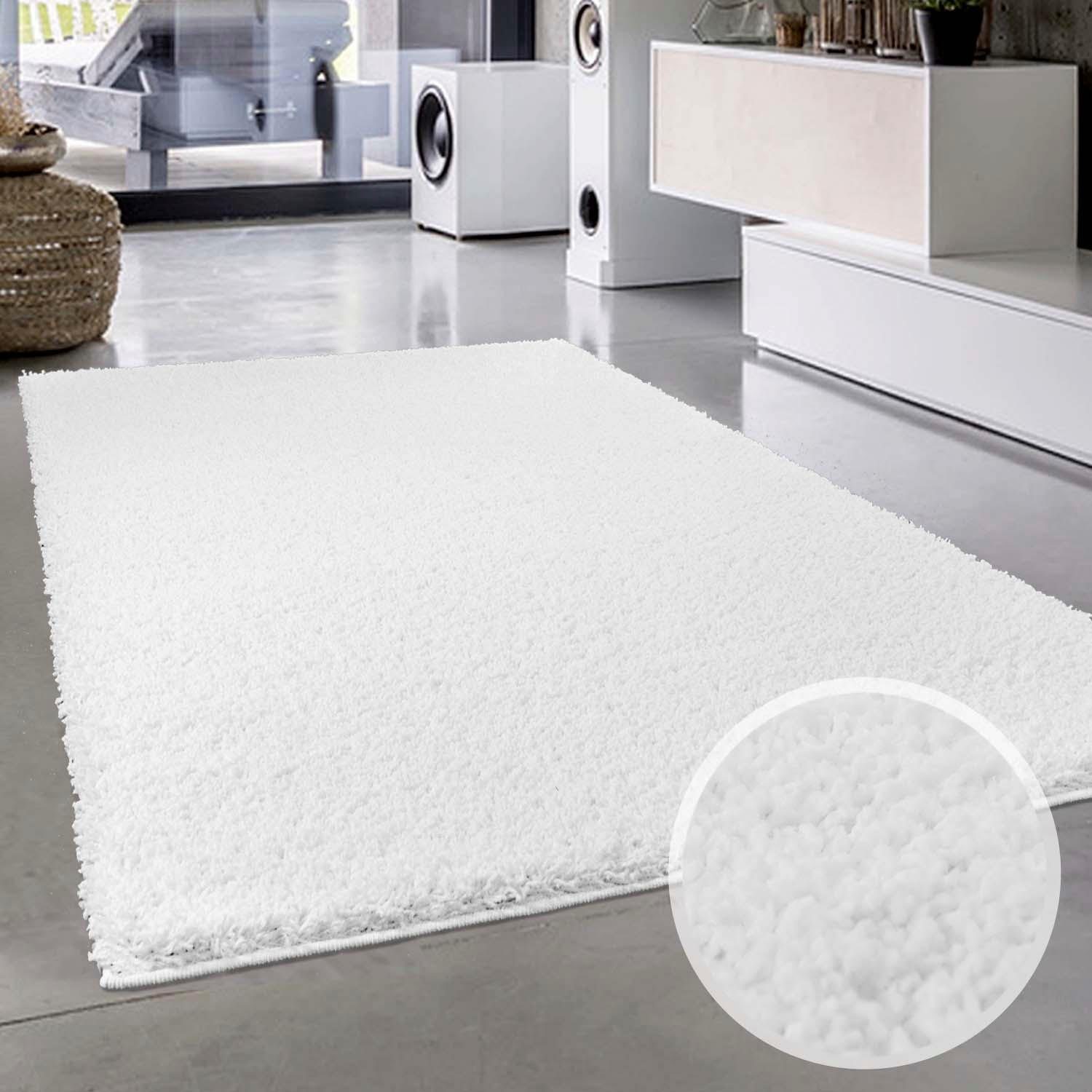 Hochflor-Teppich Shaggi uni 500