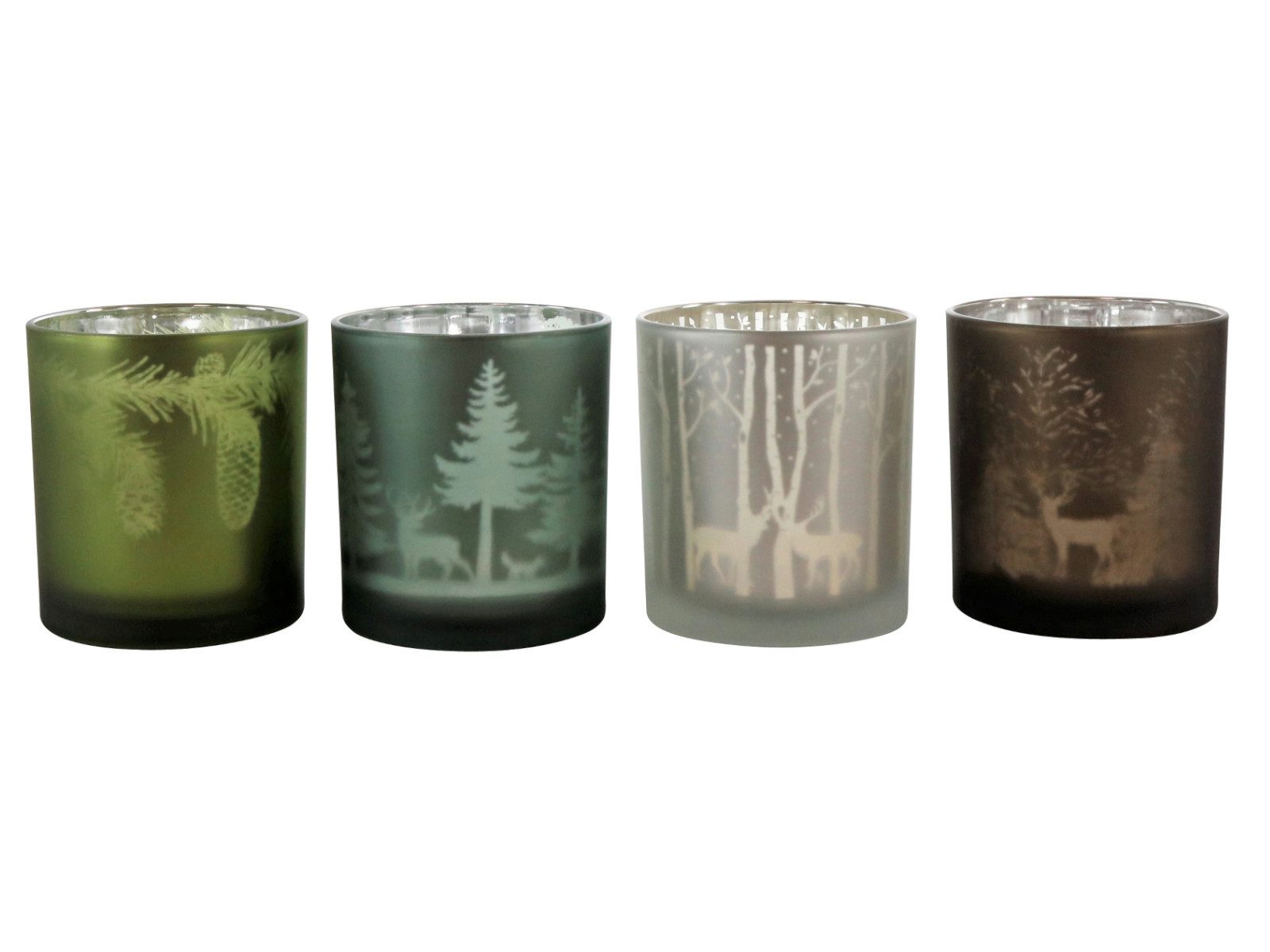 Hoff Windlicht Zauberwald mehrfarbig Windlicht sort. 10cm (1 Stück)