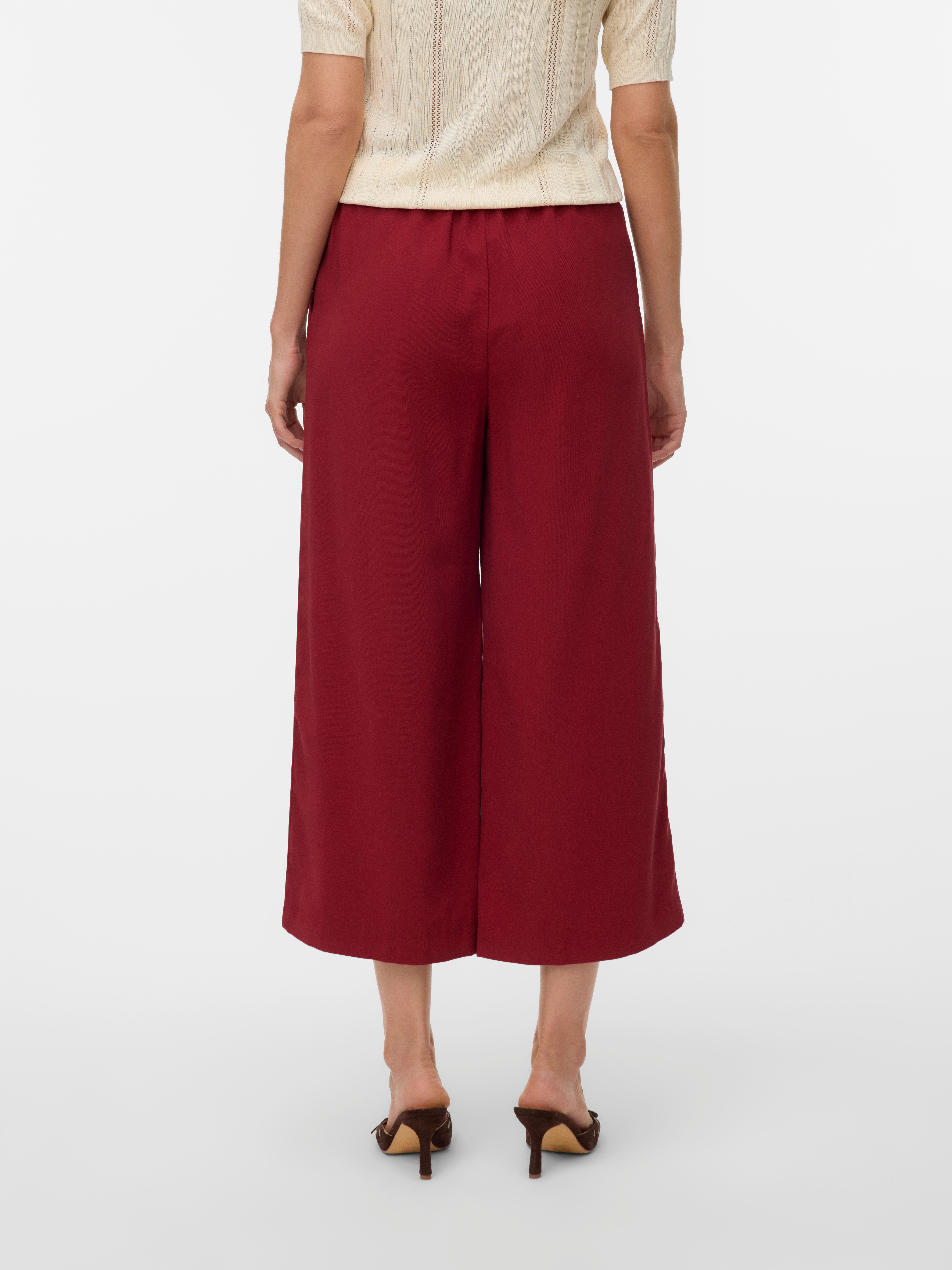 Vero Moda Culotte VMTANYA HW 7/8 WIDE PANTS Sommerhose günstig online kaufen