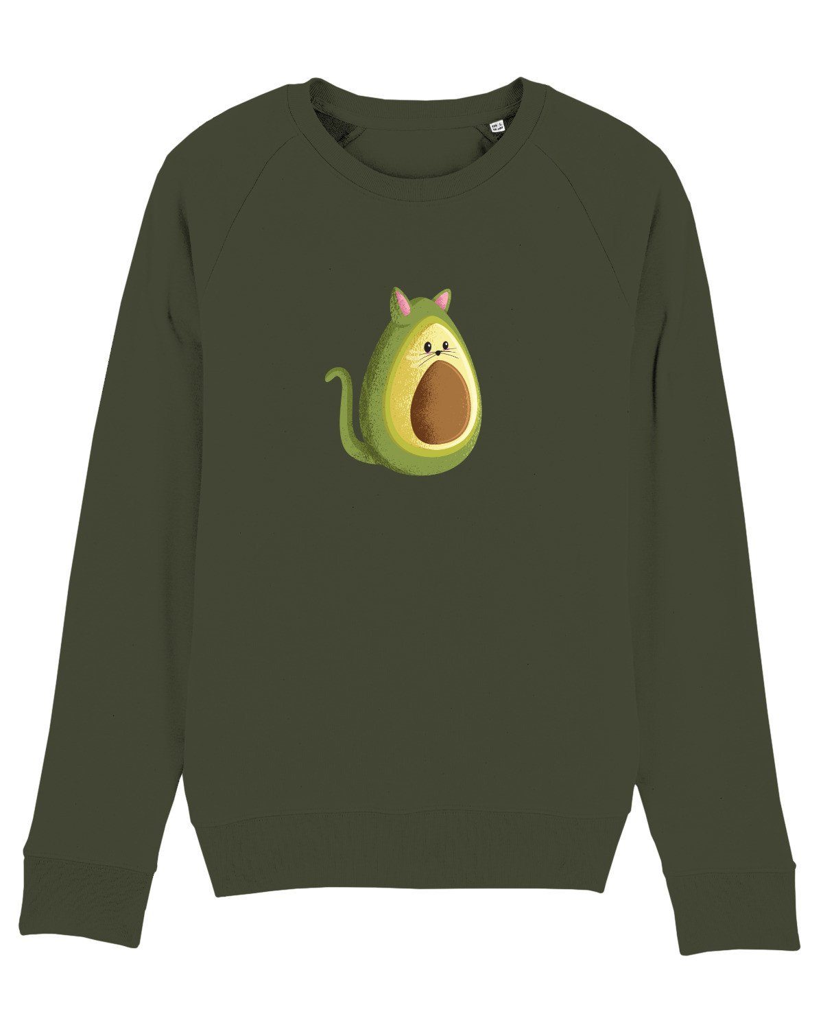 wat? Apparel Sweatshirt Avocato (1-tlg) khaki