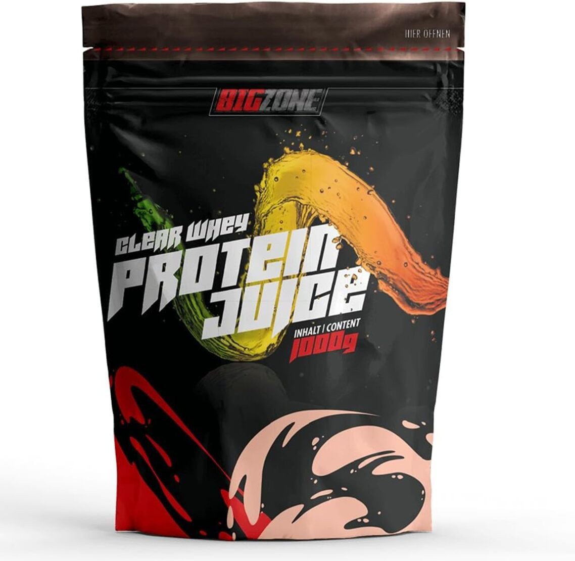 BigZone Big Zone Clear Whey Protein Juice - Cola, 1Kg Pulver