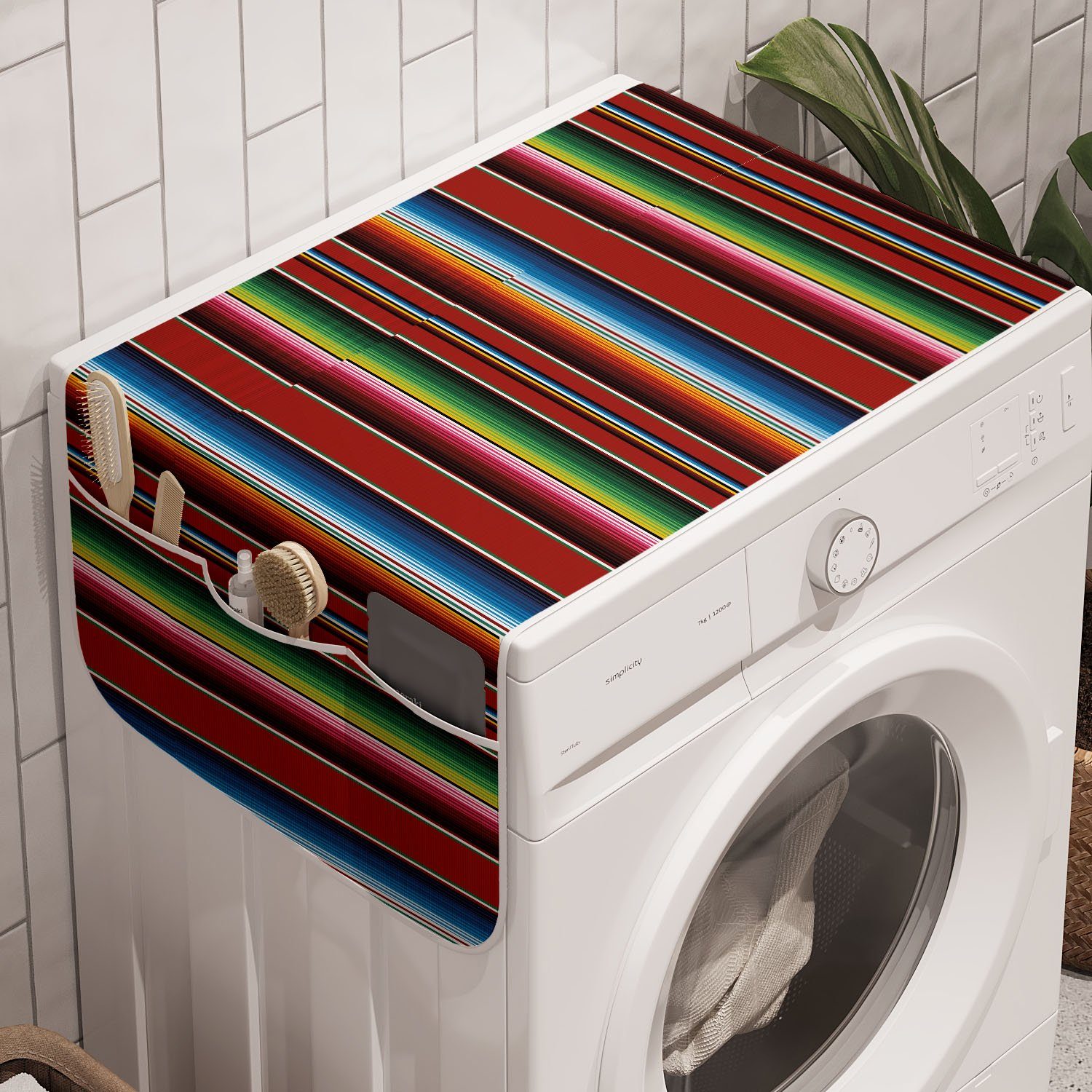 Entwurf de Vertikale Anti-Rutsch-Stoffabdeckung Mayo Trockner, Cinco Abakuhaus Badorganizer Waschmaschine für und Linien