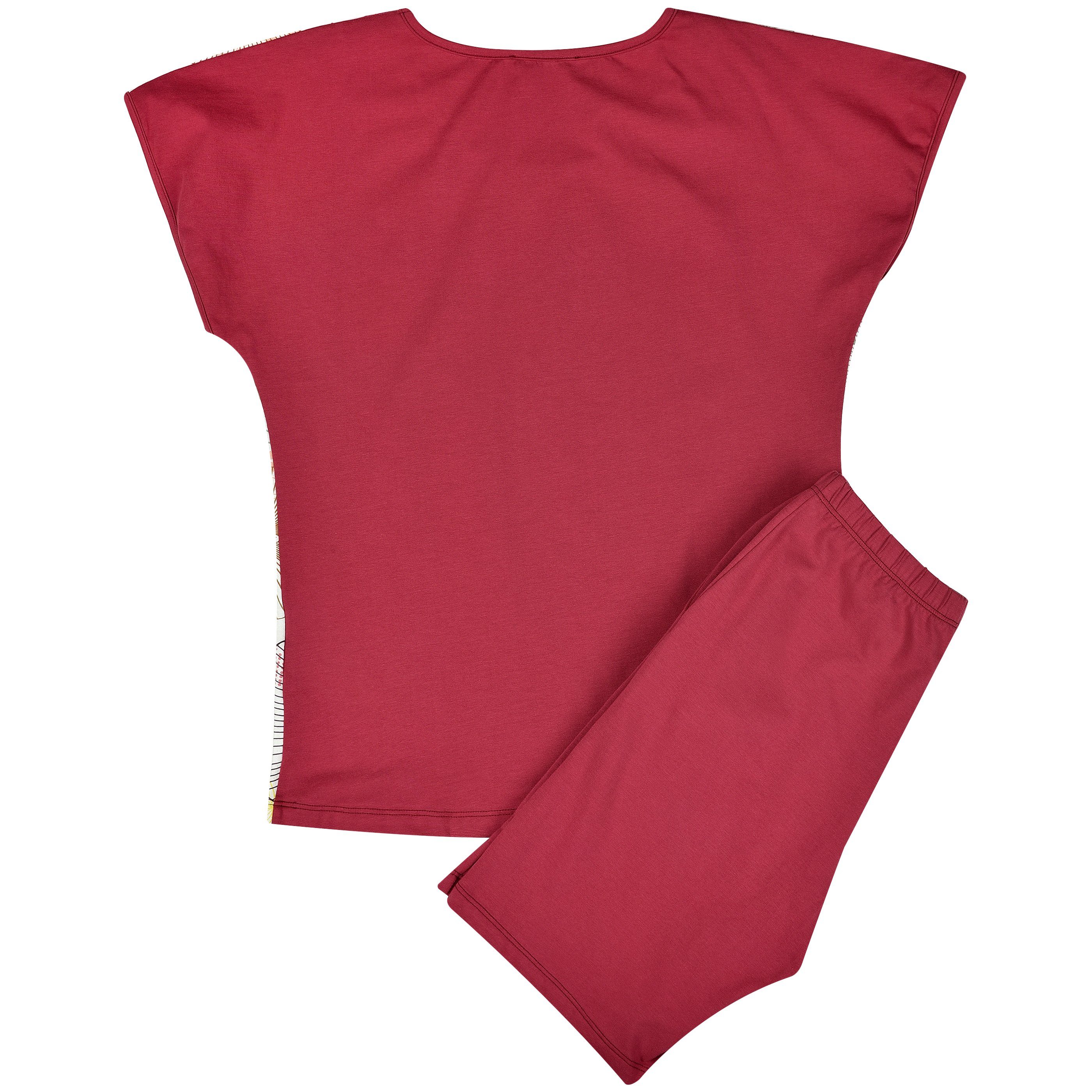 Evoni Pyjama Set Schlafanzug kurz