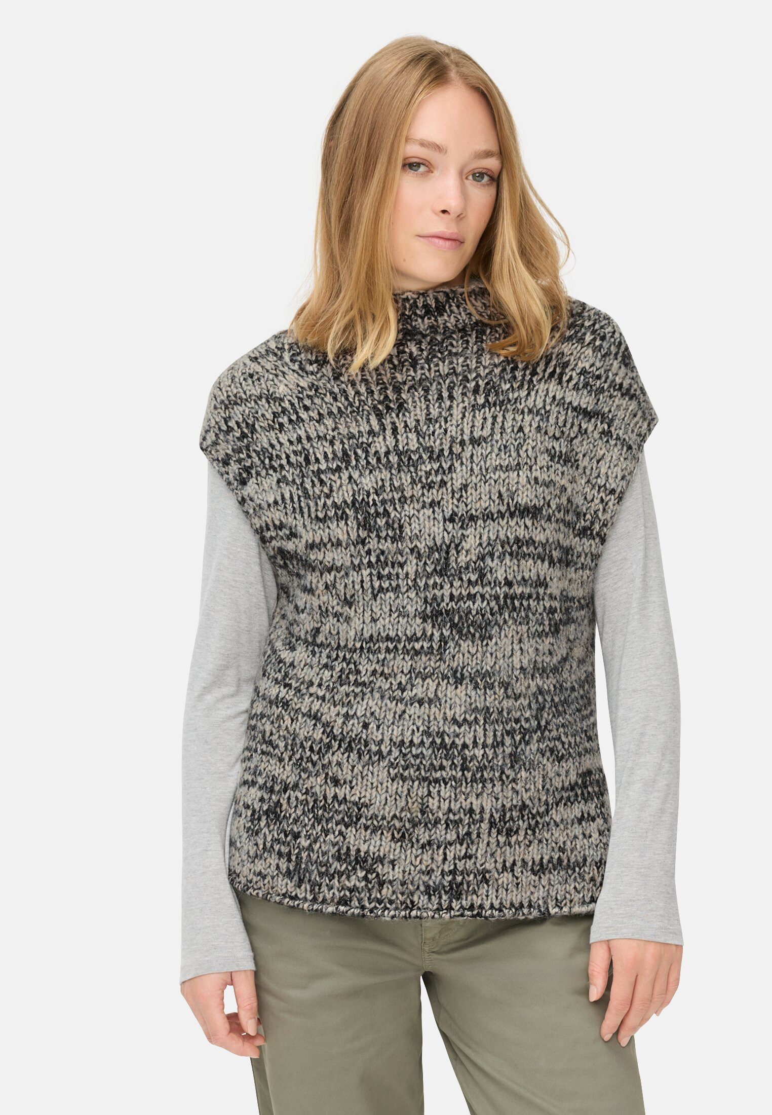 camel active Pullunder mit Stehkragen ärmellos Stehkragen günstig online kaufen