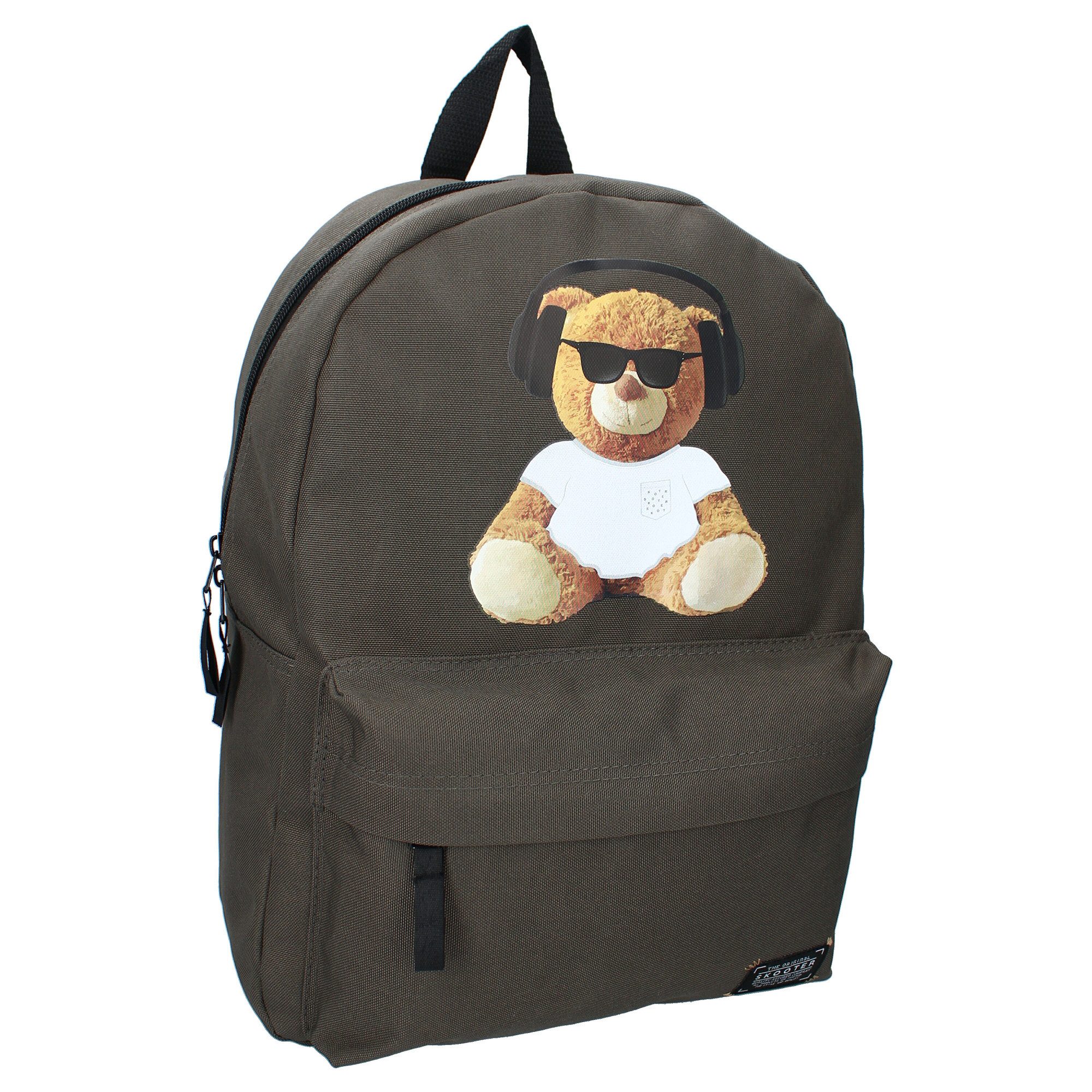 Skooter Kinderrucksack Rucksack Braun– Ergonomisch, geräumig Schultasche
