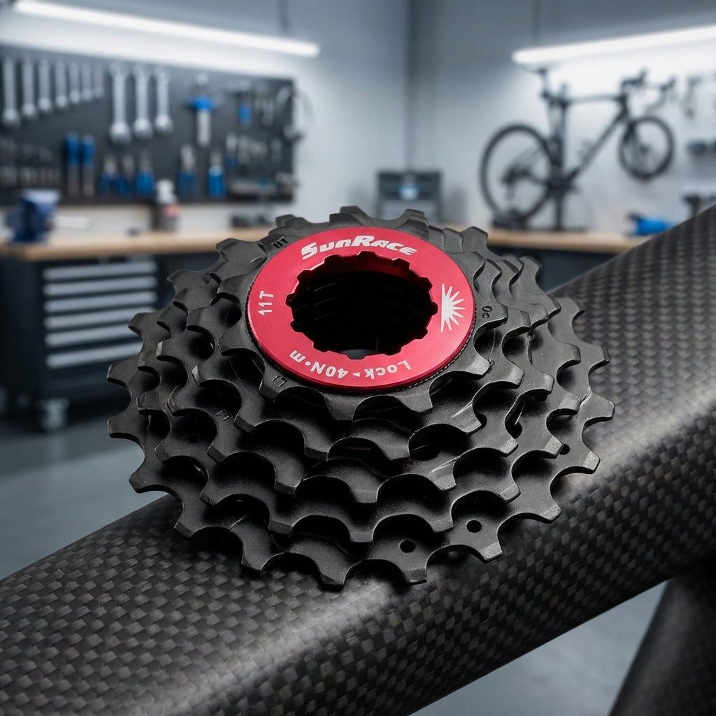 Zahnkranz SunRace Service Part 11fach schwarz Lockring + 11-13-15 - Ersatzteil
