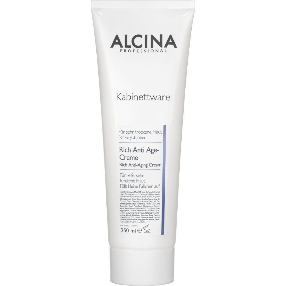 Gesichtspflege Alcina Rich Anti Age-Cream - 250ml