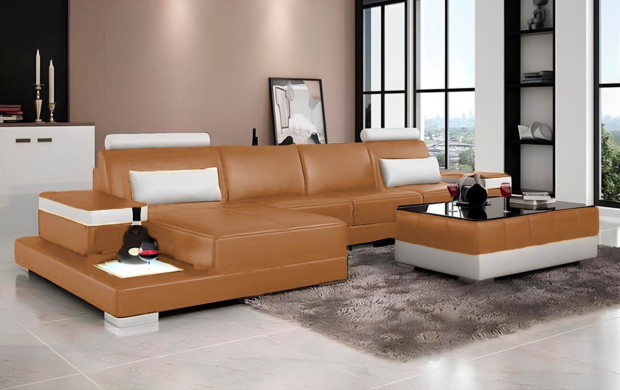 JVmoebel Ecksofa Sofa Sitzlandschaft Polster Sitz Couchen Sofas L Form Set Sofort, Made in Europa