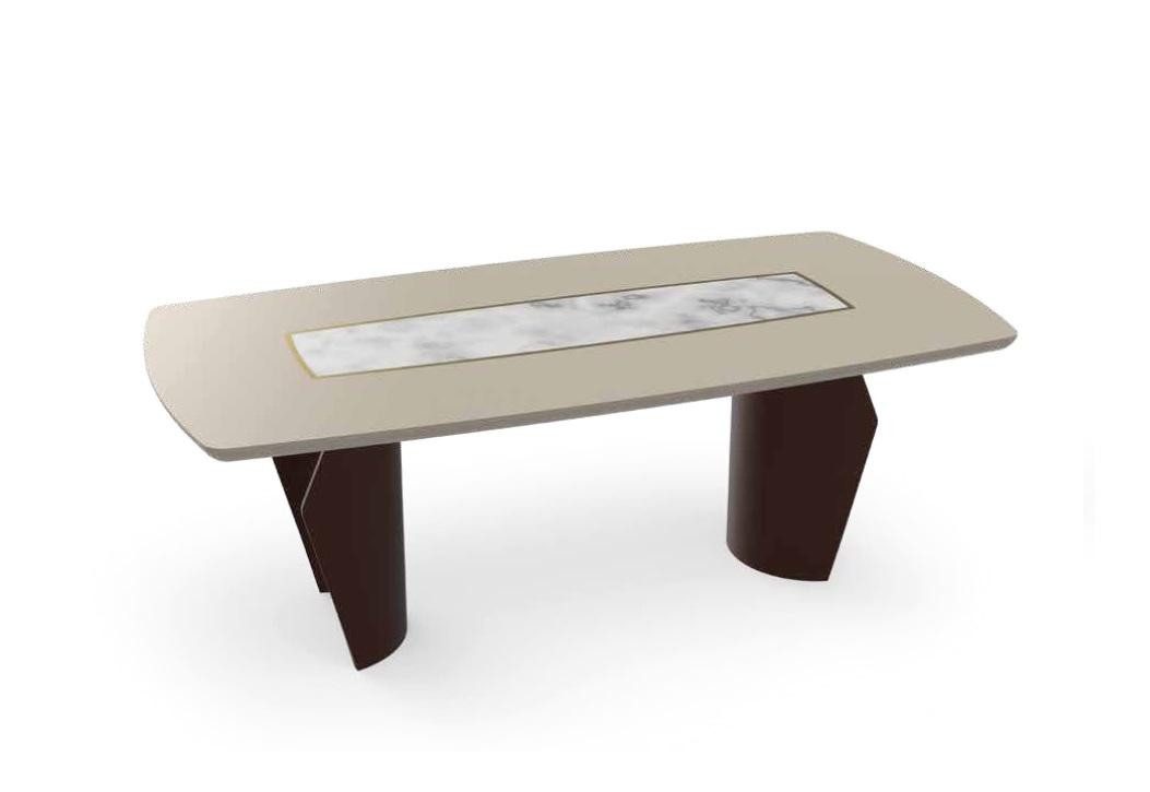 JVmoebel Esstisch Moderner Esszimmertisch aus Holz – Luxuriöses Designmöbel (1-St., 1x Esstisch), Made in Europa