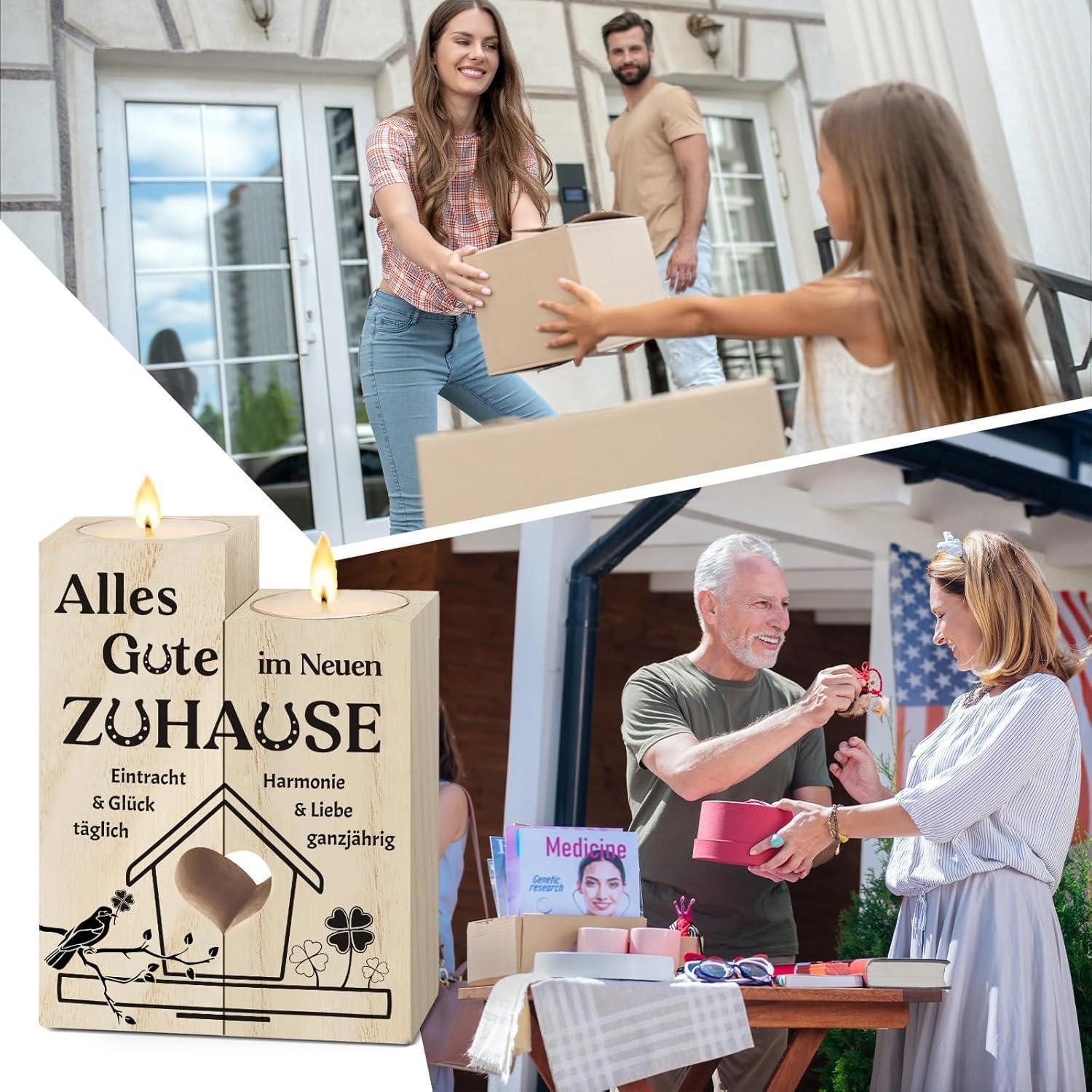 LuxusKollektion Kerzenständer Geschenk Einzug ins Haus günstig online kaufen
