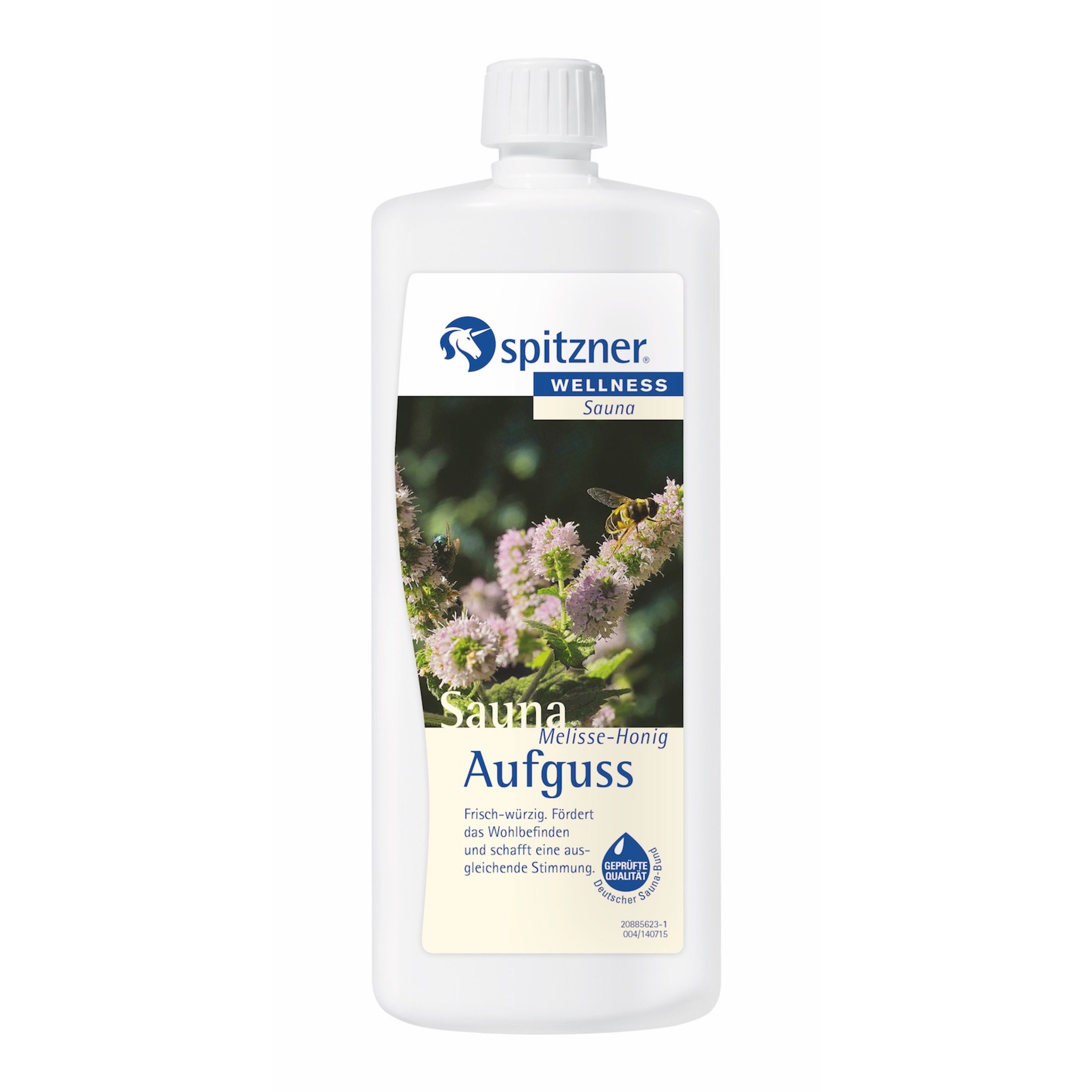 Spitzner Aufgusskonzentrat Spitzner Saunaaufguss Melisse Honig 1 Liter Wellness Sauna Aufguss