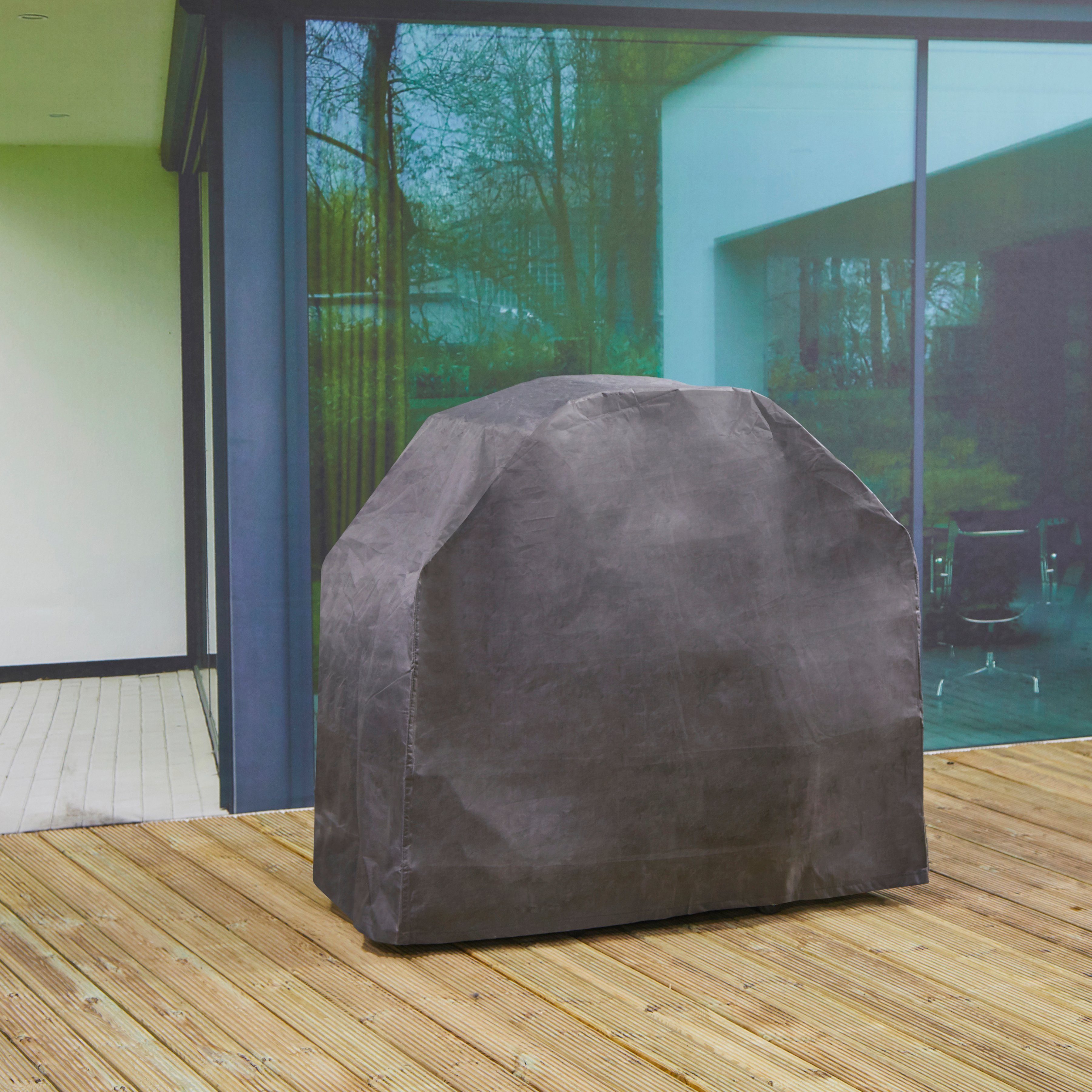 winza outdoor covers Grill-Schutzhülle Outdoor Cover (Premium Schutzhülle barbecue), wasserdicht, UV beständig, 100 % recycelbar, 155x65x110 cm