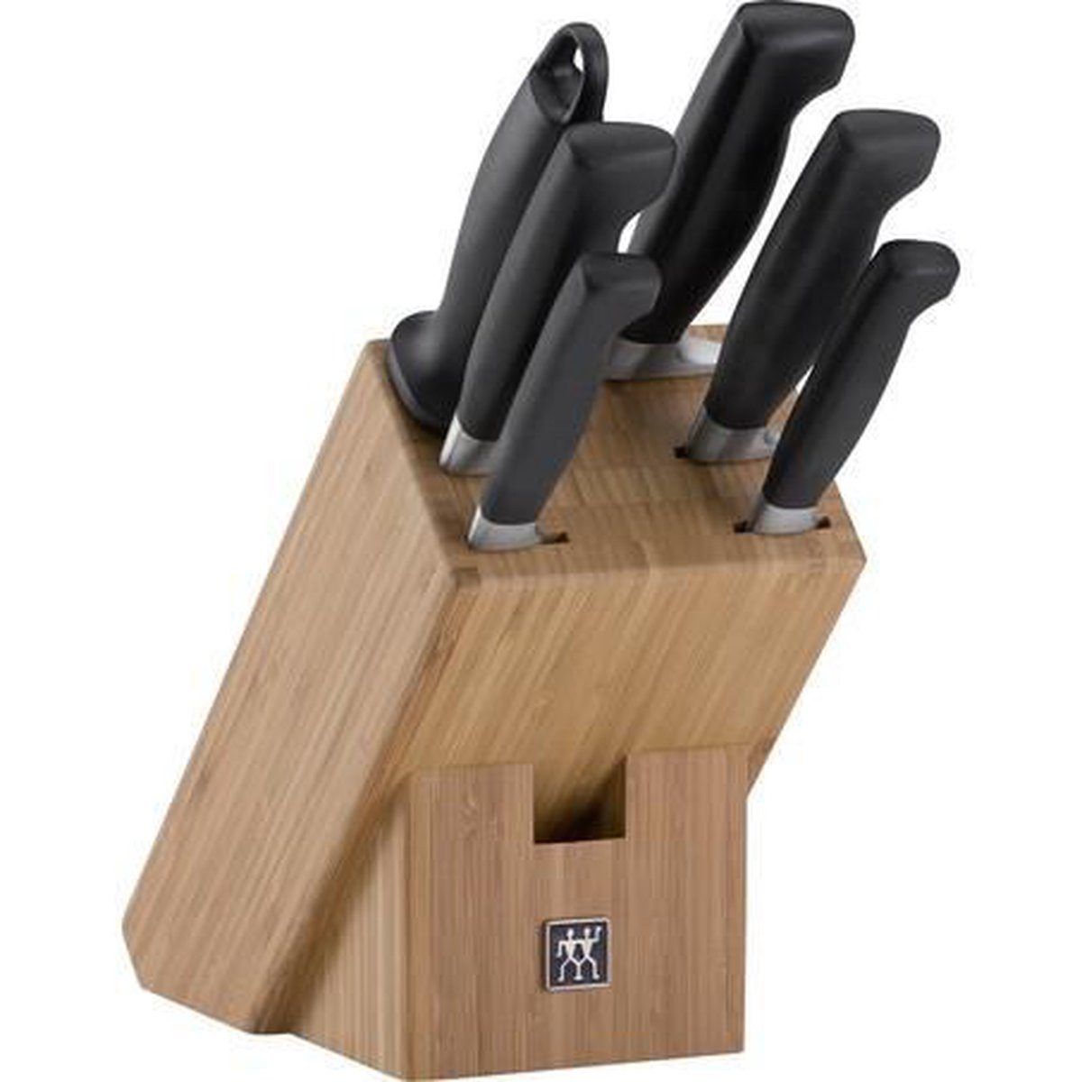 Zwilling Messerblock Four Star Messerblock 7-teilig - Bambus (7tlg)