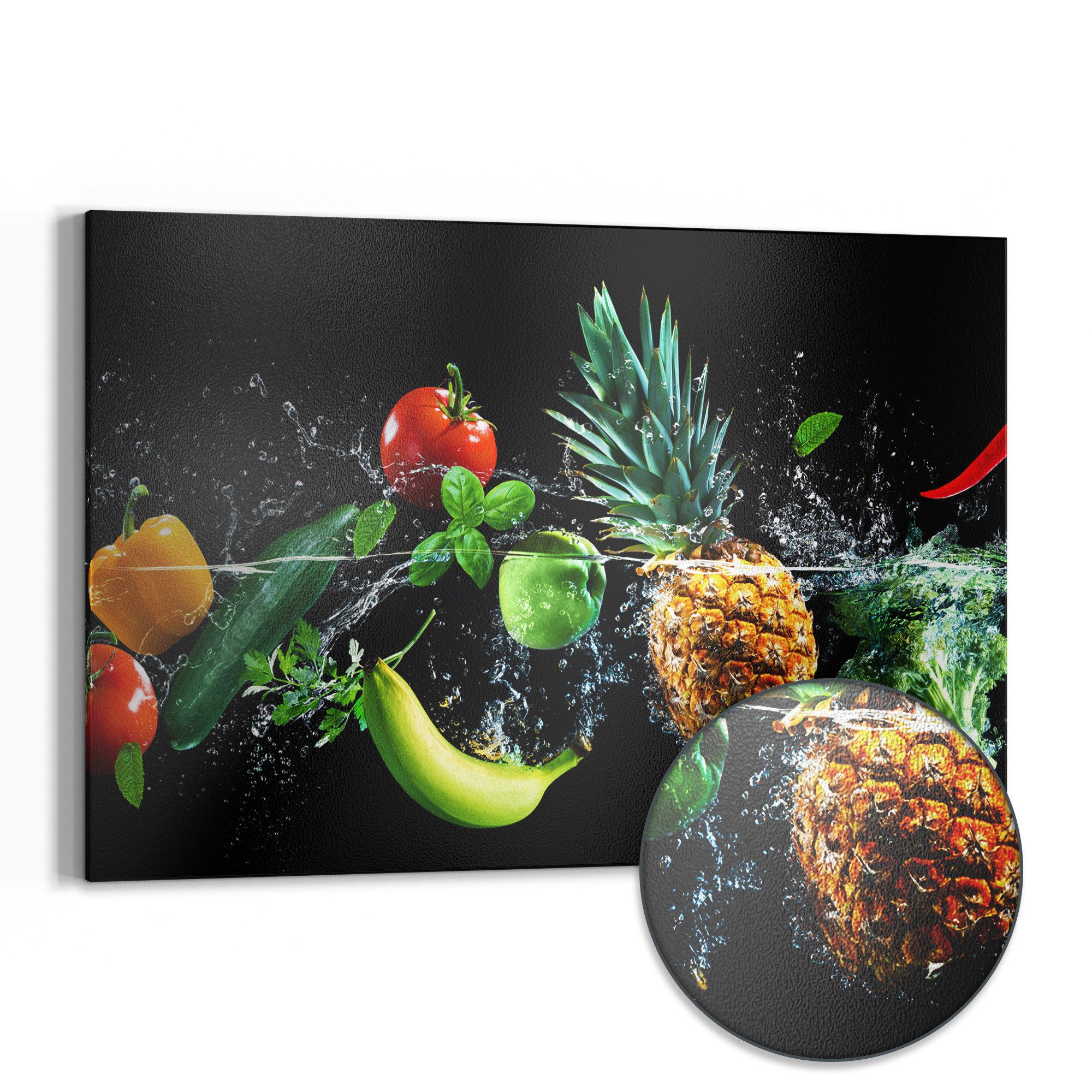DEQORI Magnettafel 'Sauberes Obst und Gemüse', günstig online kaufen
